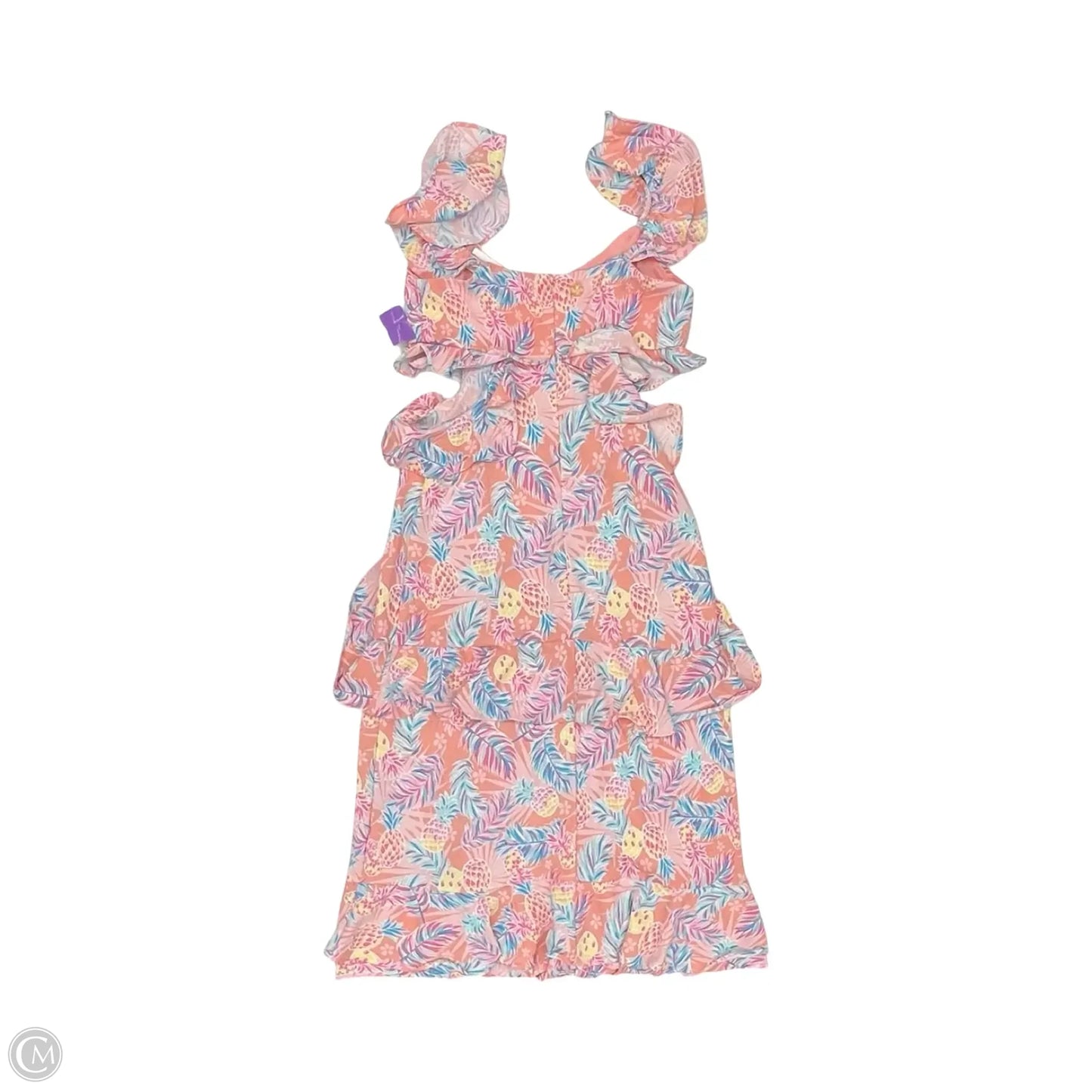 Dress Party Long By Simply Southern In Tropical Print, Size: M