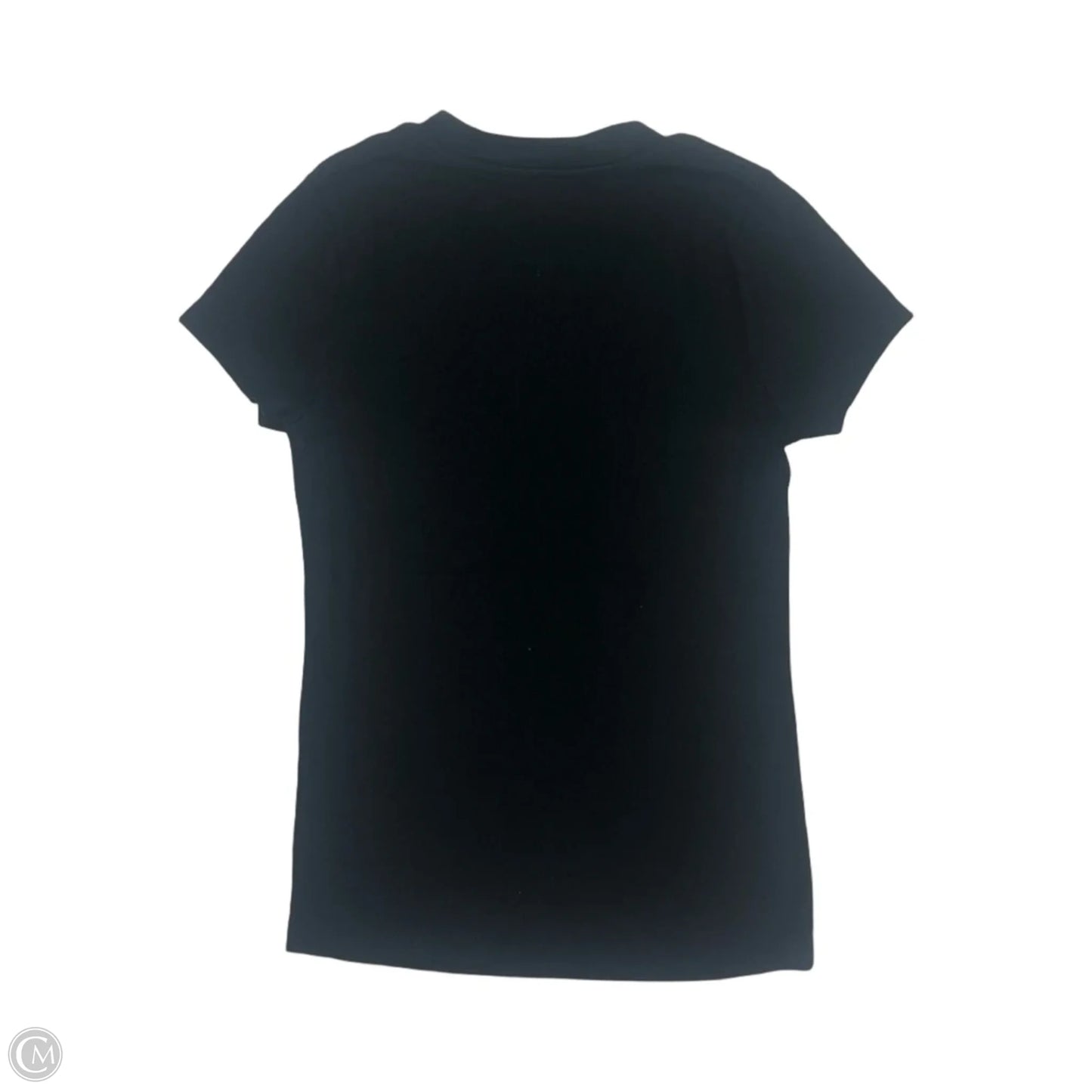 Top Short Sleeve Basic By A New Day In Black, Size: M
