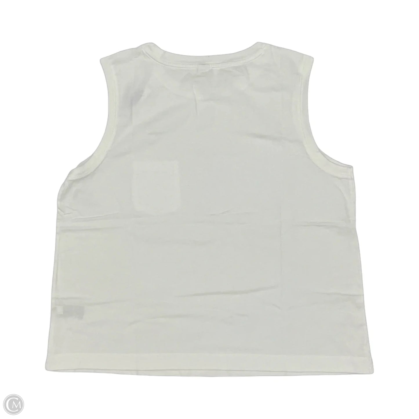 Top Sleeveless Basic By Old Navy In White, Size: L