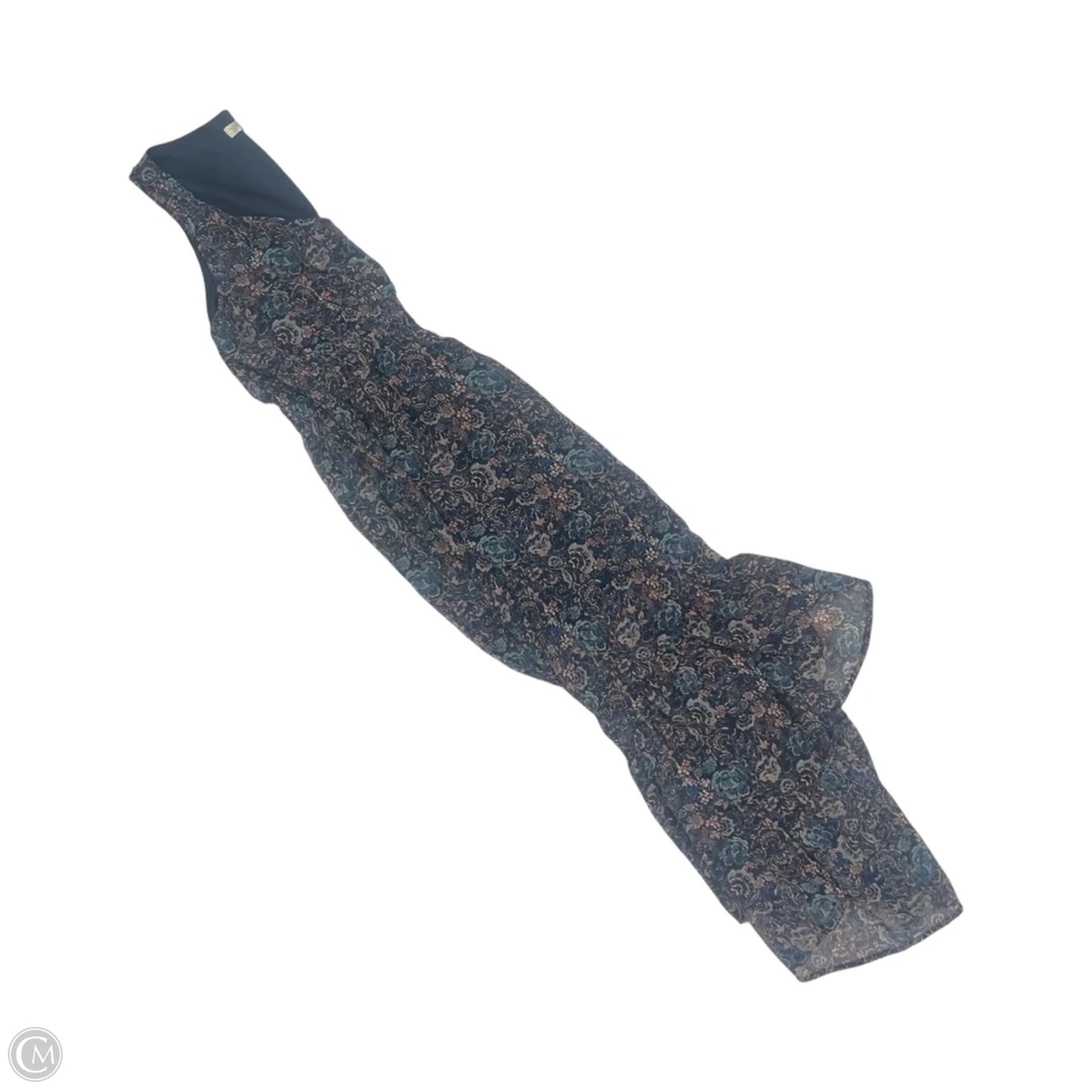 Dress Party Midi By Rewind In Blue, Size: L