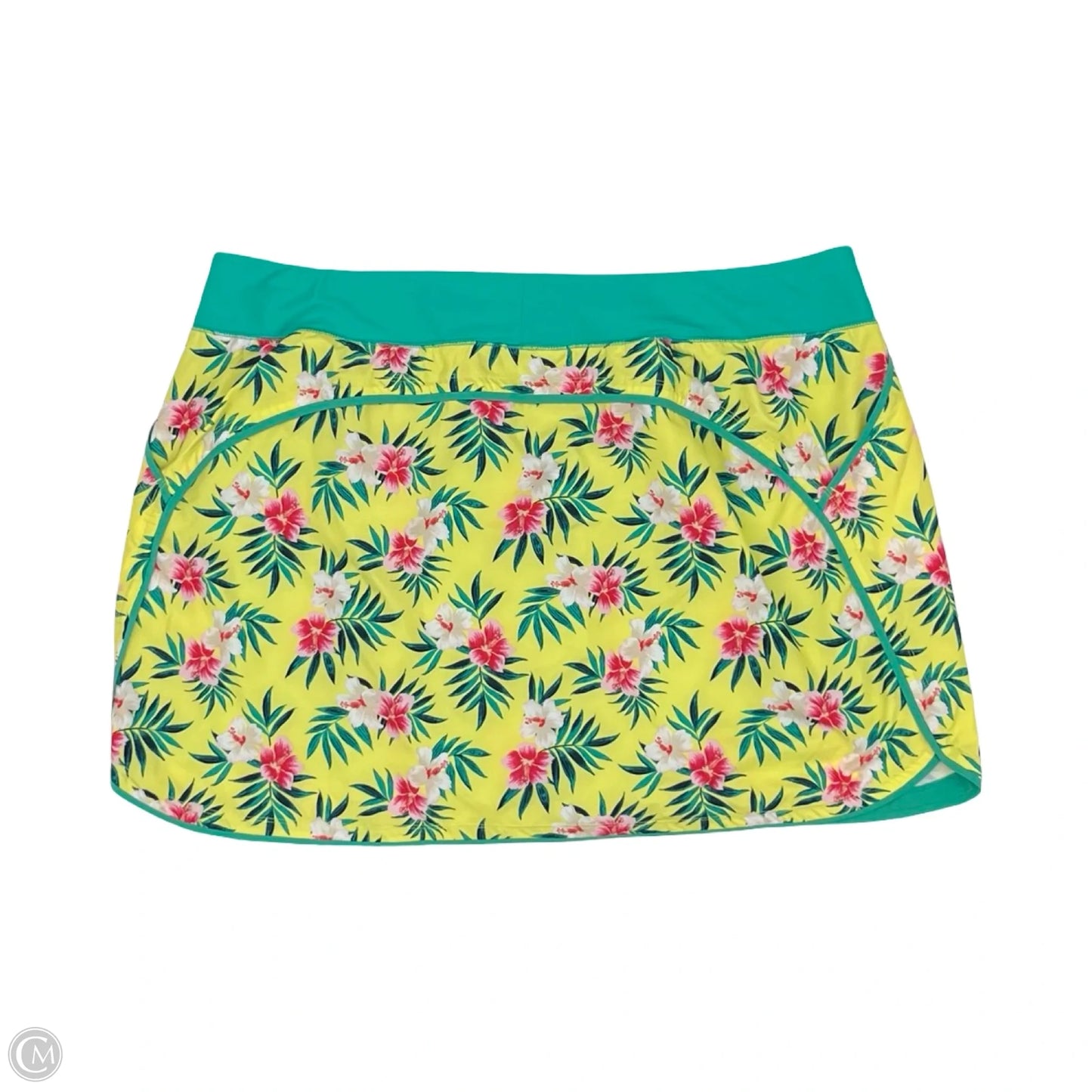Swimsuit Bottom By Lands End In Tropical Print, Size: 26