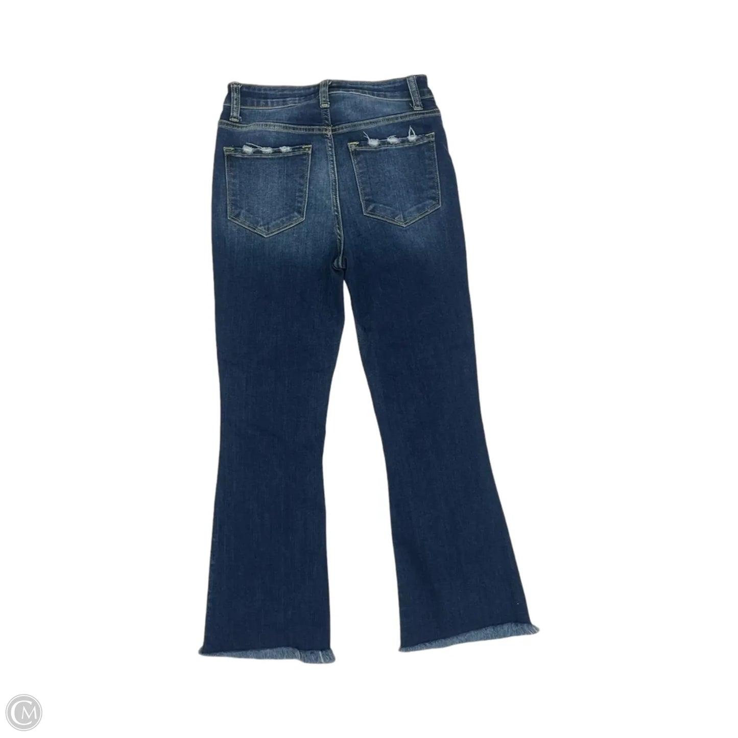 Jeans Boot Cut By Vervet In Blue Denim, Size: 2