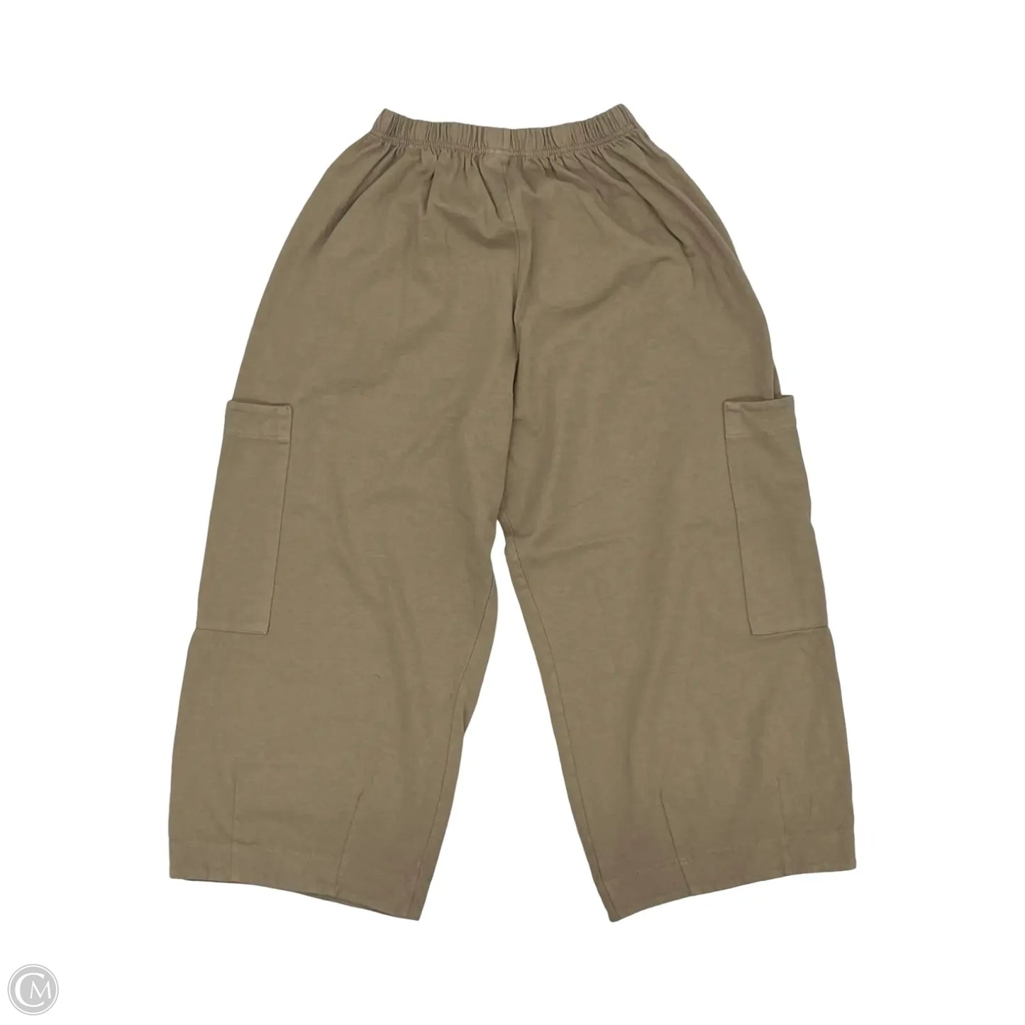 Pants Cropped By Cmb In Tan, Size: Xs