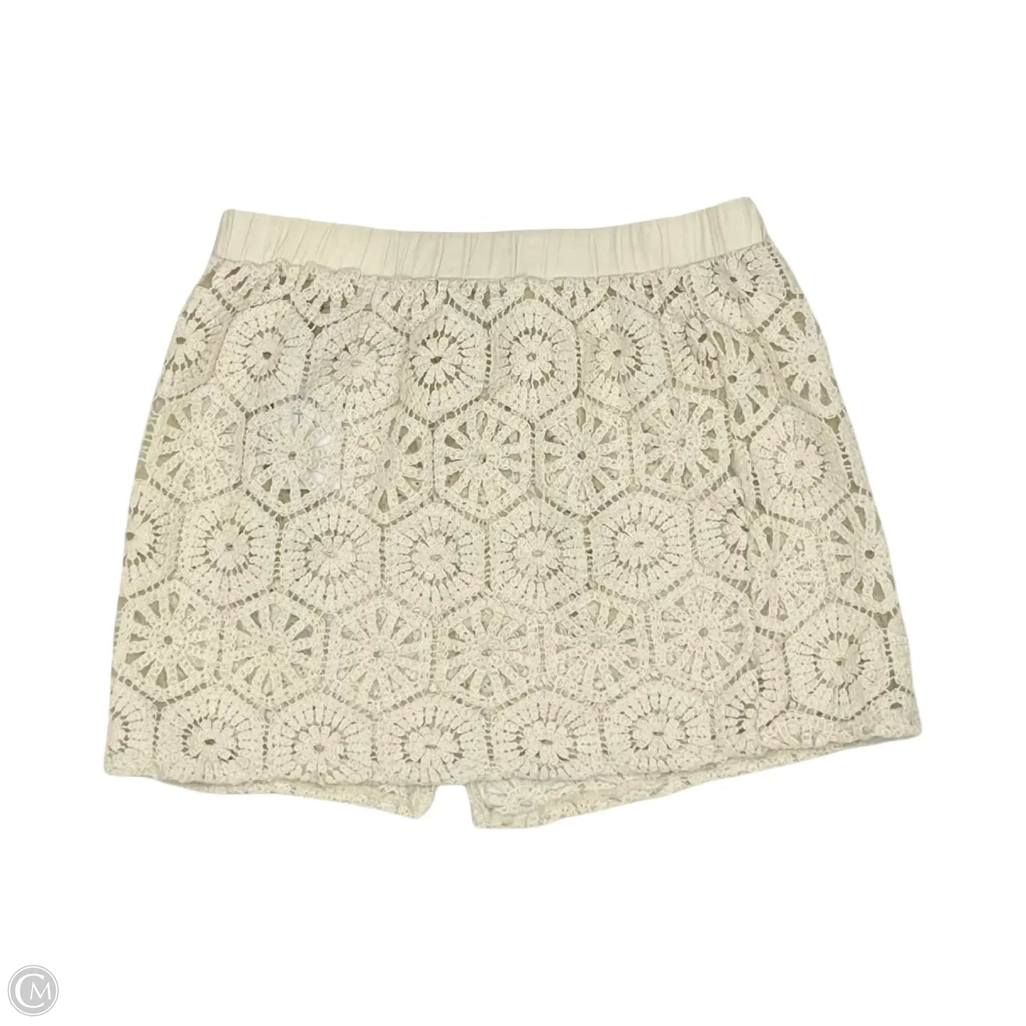 Swimwear Cover-up By Time And Tru In Tan, Size: L