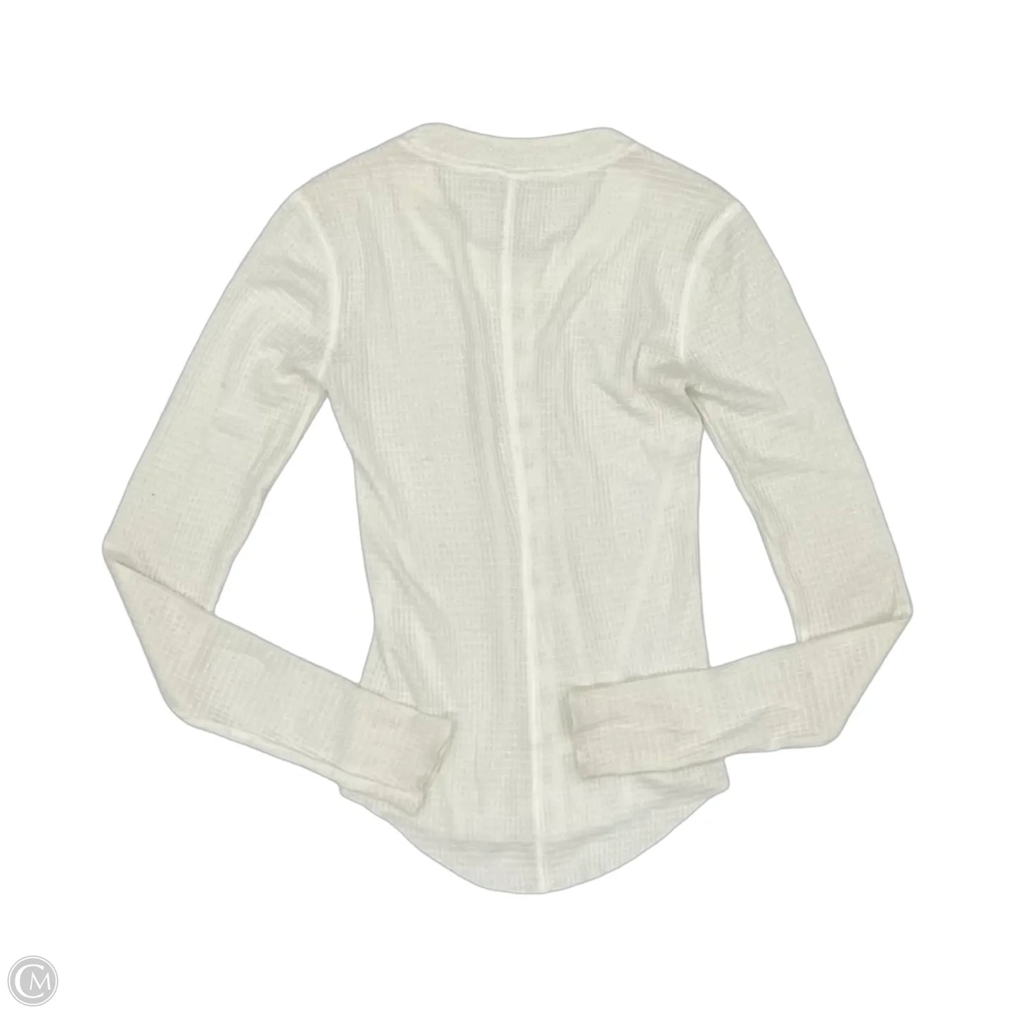 Top Long Sleeve By Free People In White, Size: Xs