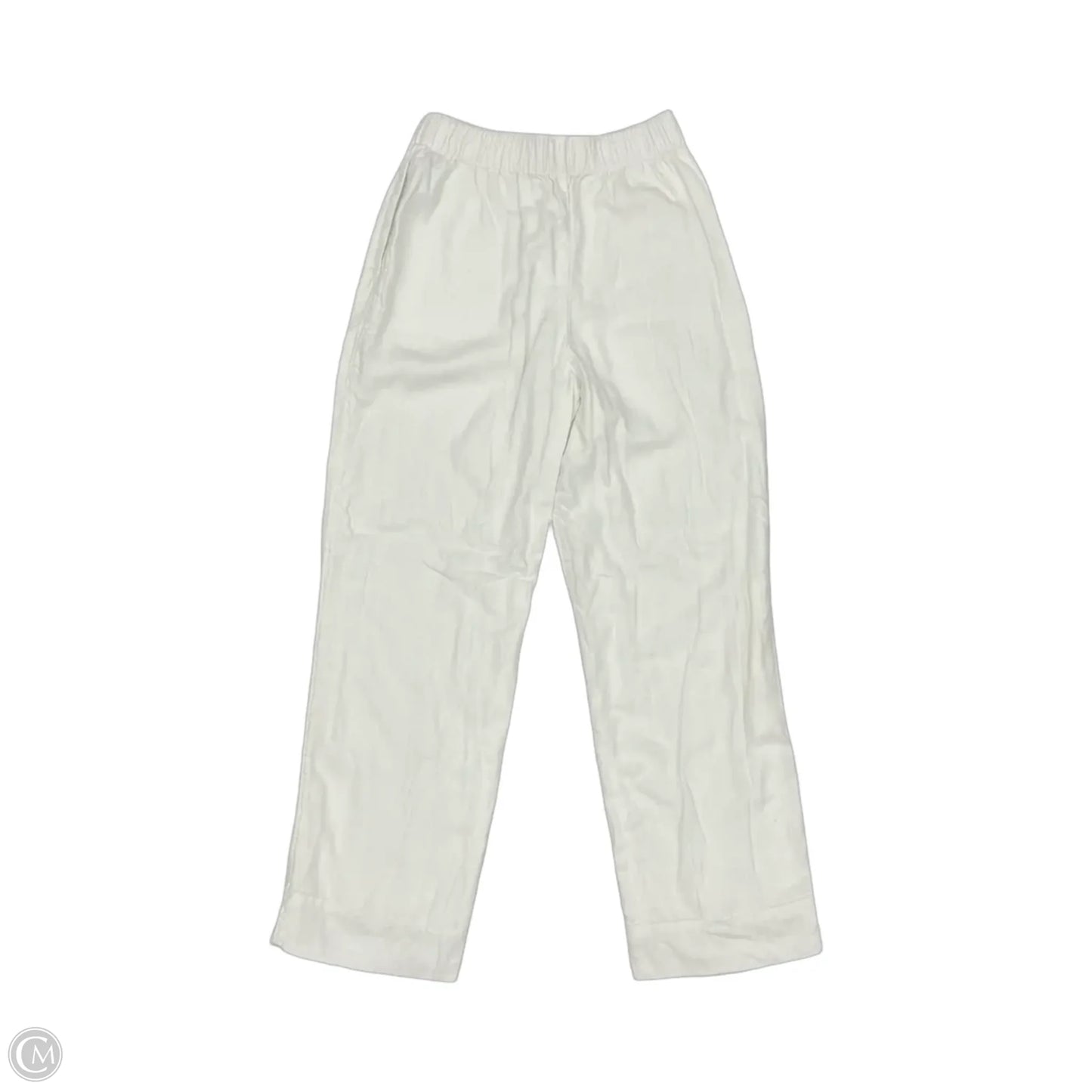 Pants Wide Leg By Abercrombie And Fitch In White, Size: S