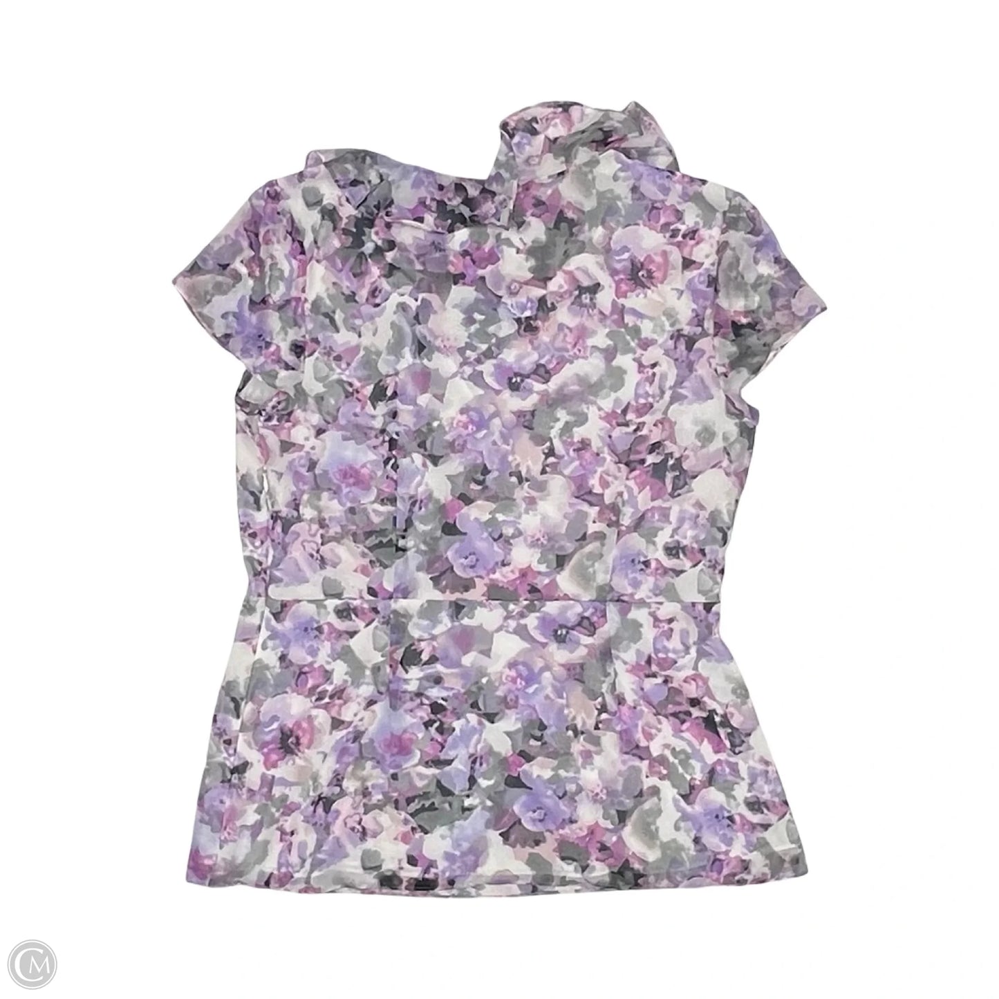 Blouse Sleeveless By Banana Republic In Purple, Size: Xl