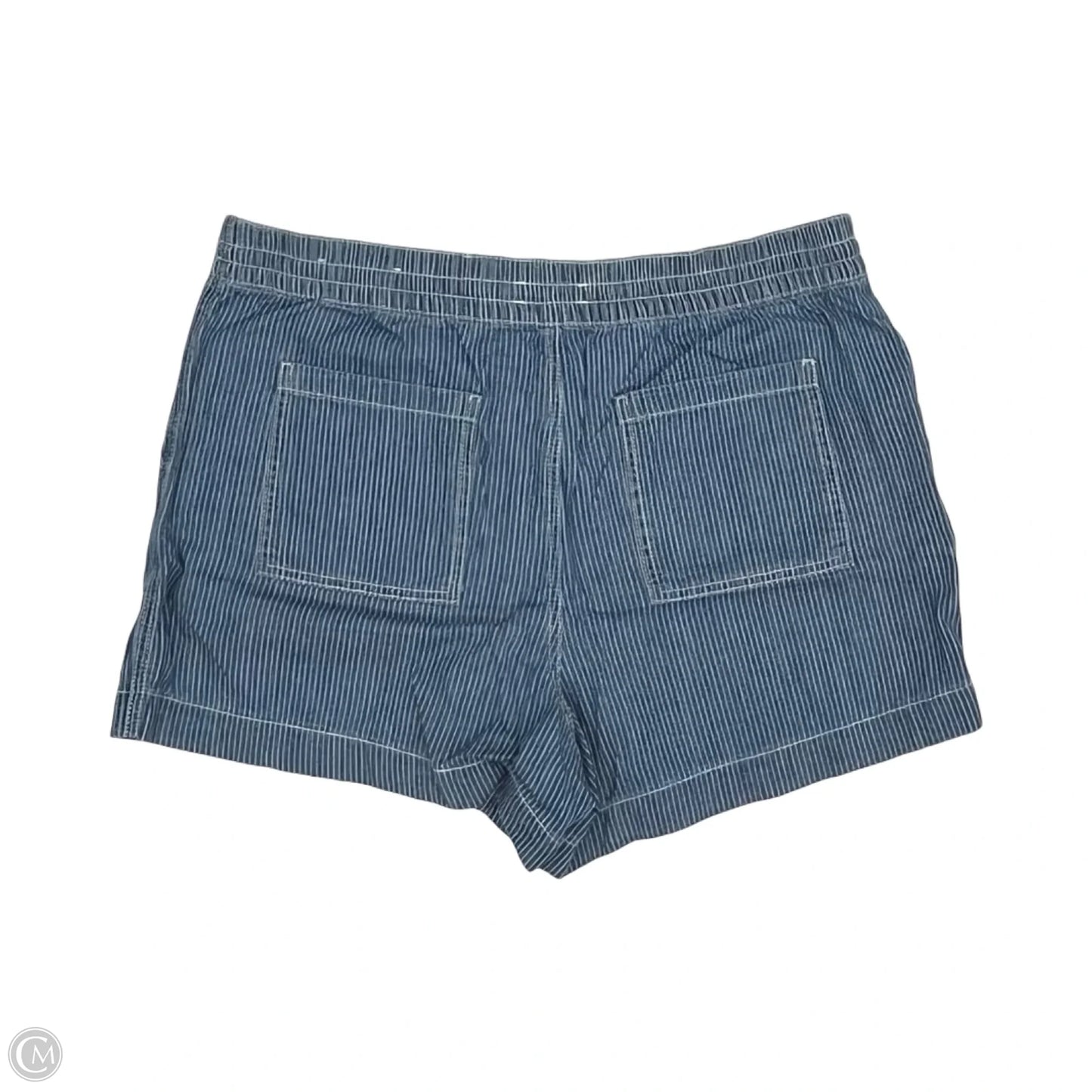Shorts By Loft In Blue Denim, Size: L