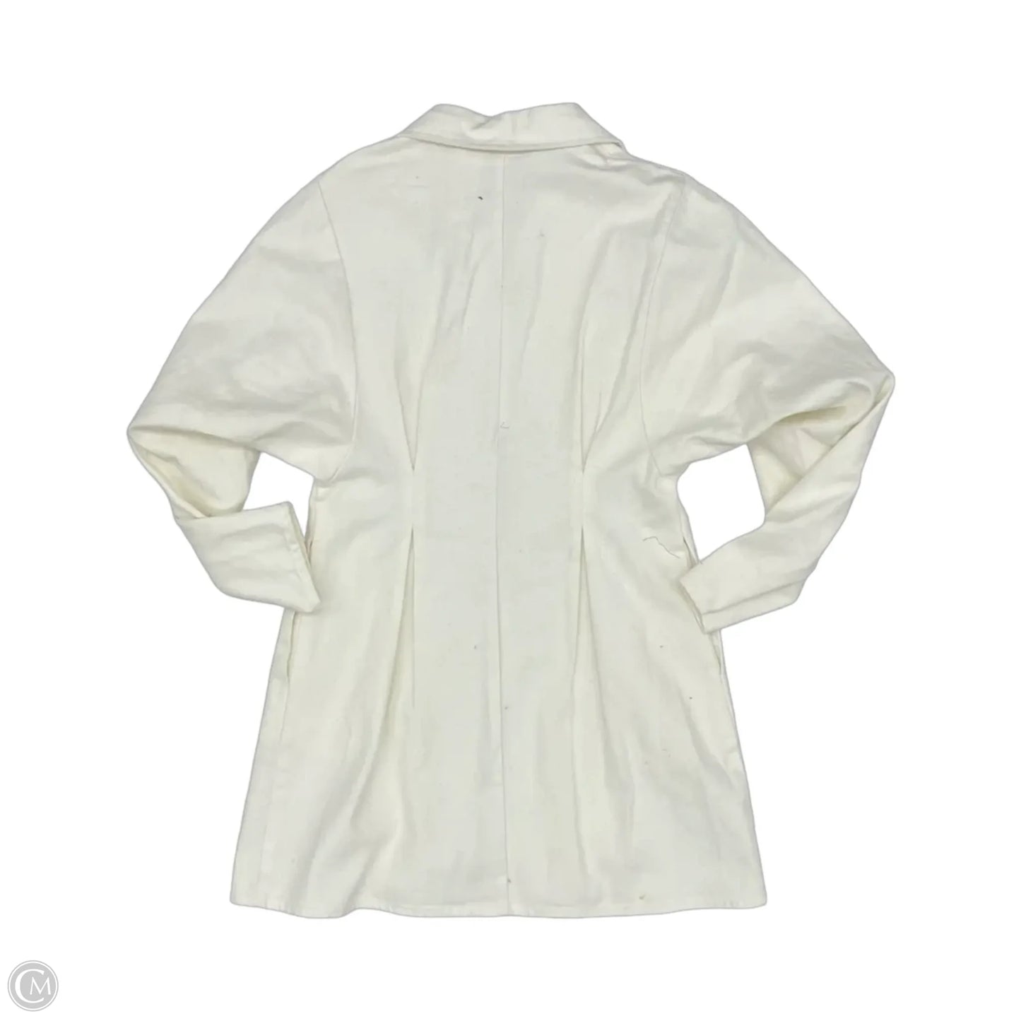 Dress Casual Short By Grey Lab In White Denim, Size: L