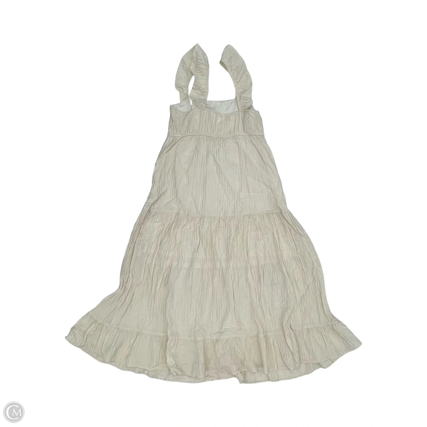 Dress Party Midi By By The River In Cream, Size: S