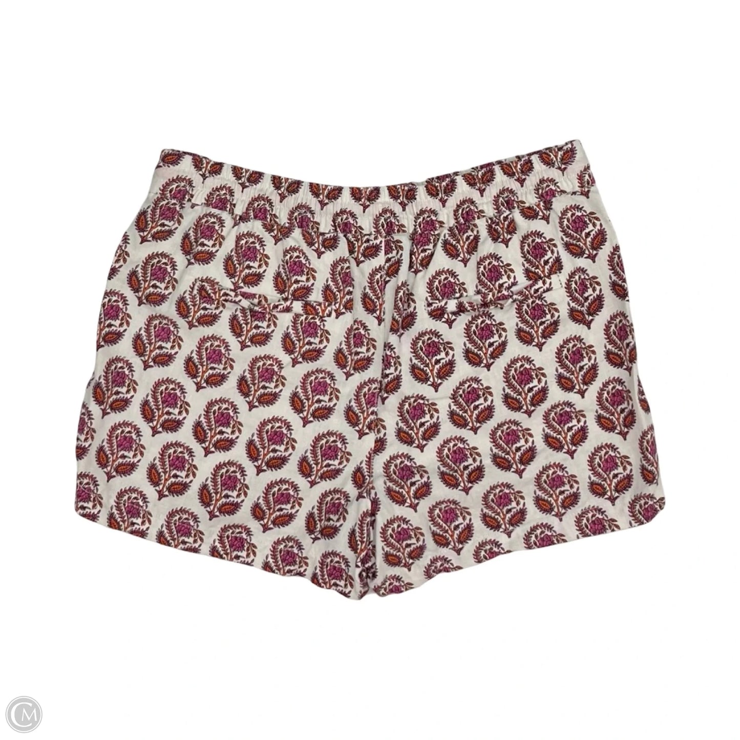 Shorts By J. Crew In Pink & White, Size: S
