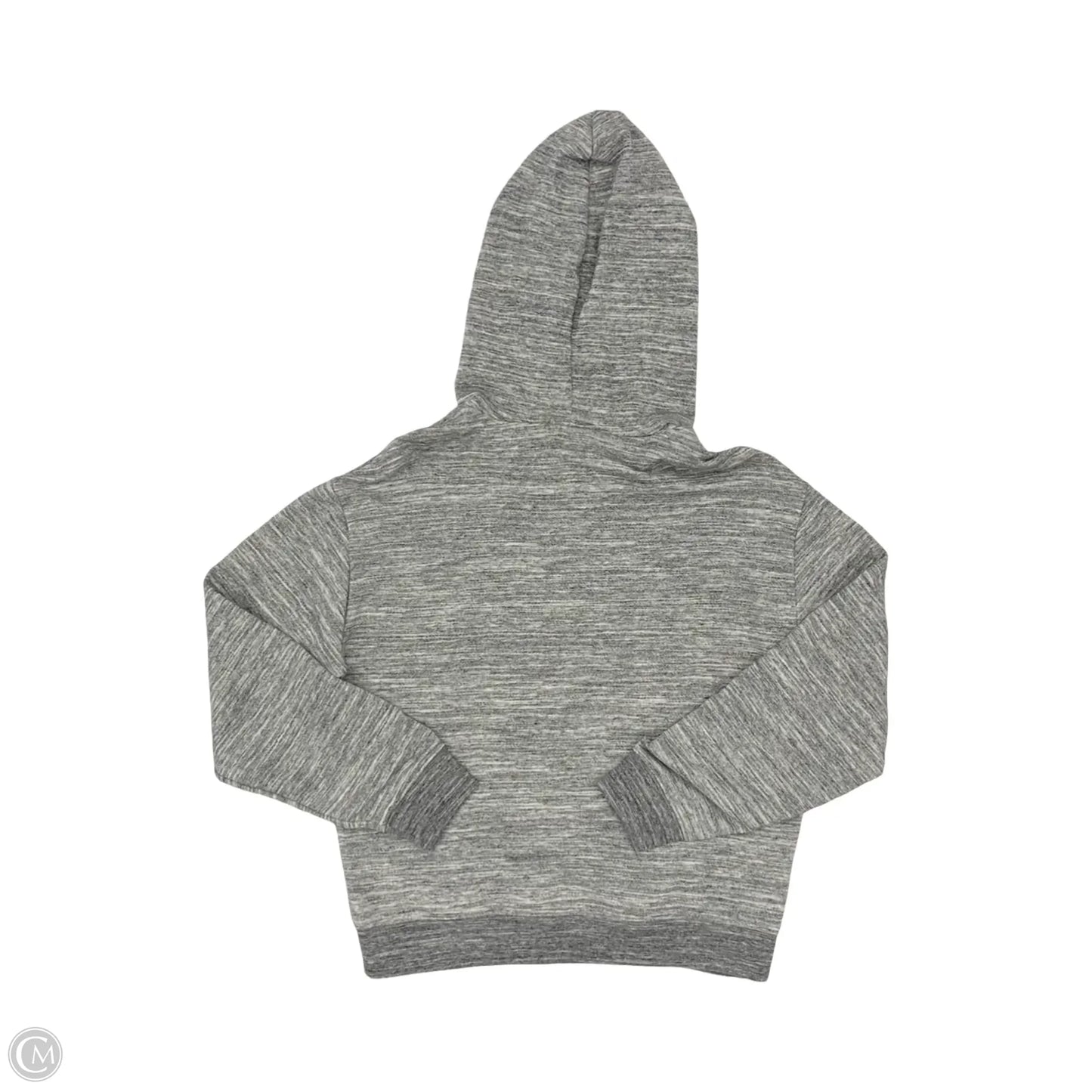Sweatshirt Hoodie By Pink In Grey, Size: S