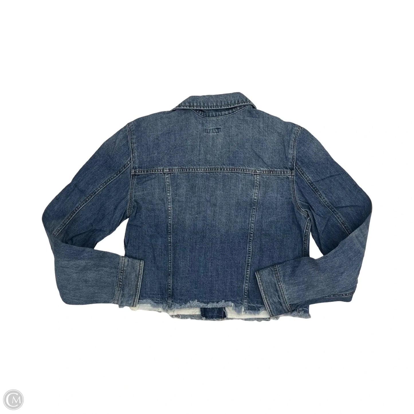 Jacket Denim By Express In Blue Denim, Size: M