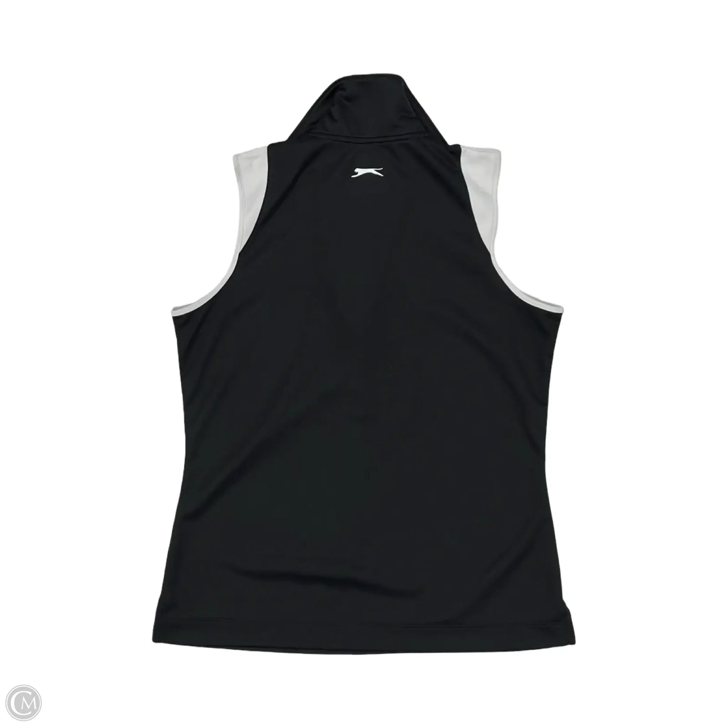Athletic Tank Top By Slazenger In Black & White, Size: M