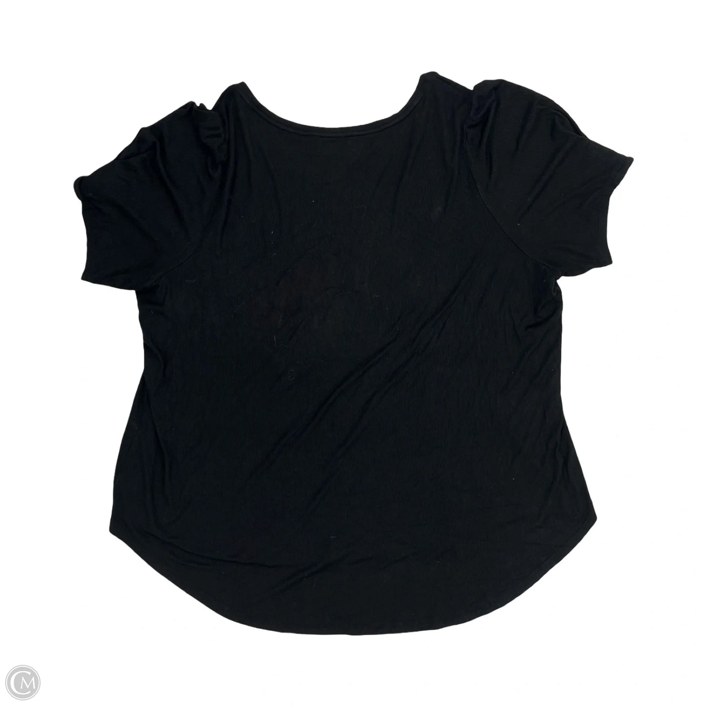 Top Long Sleeve By Lane Bryant In Black, Size: 3x