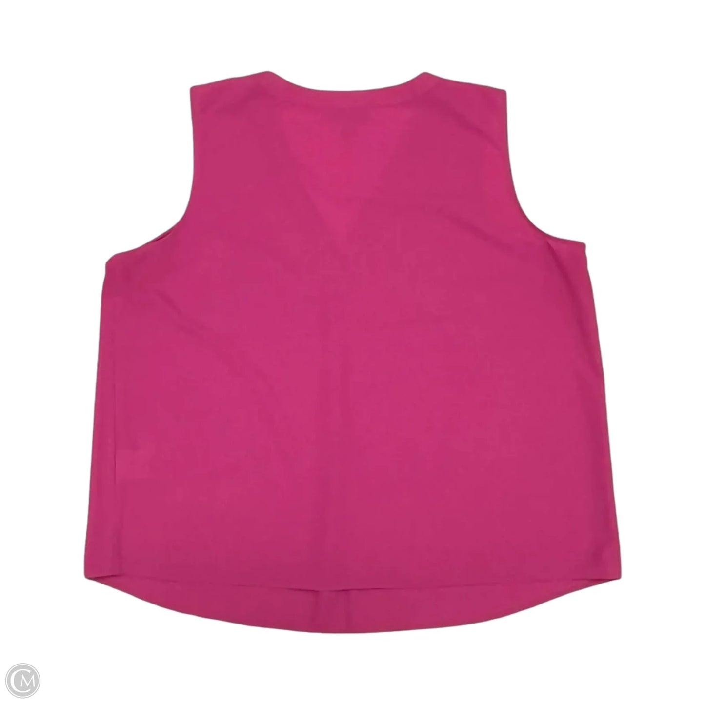 Blouse Sleeveless By Style And Company In Pink, Size: Xl