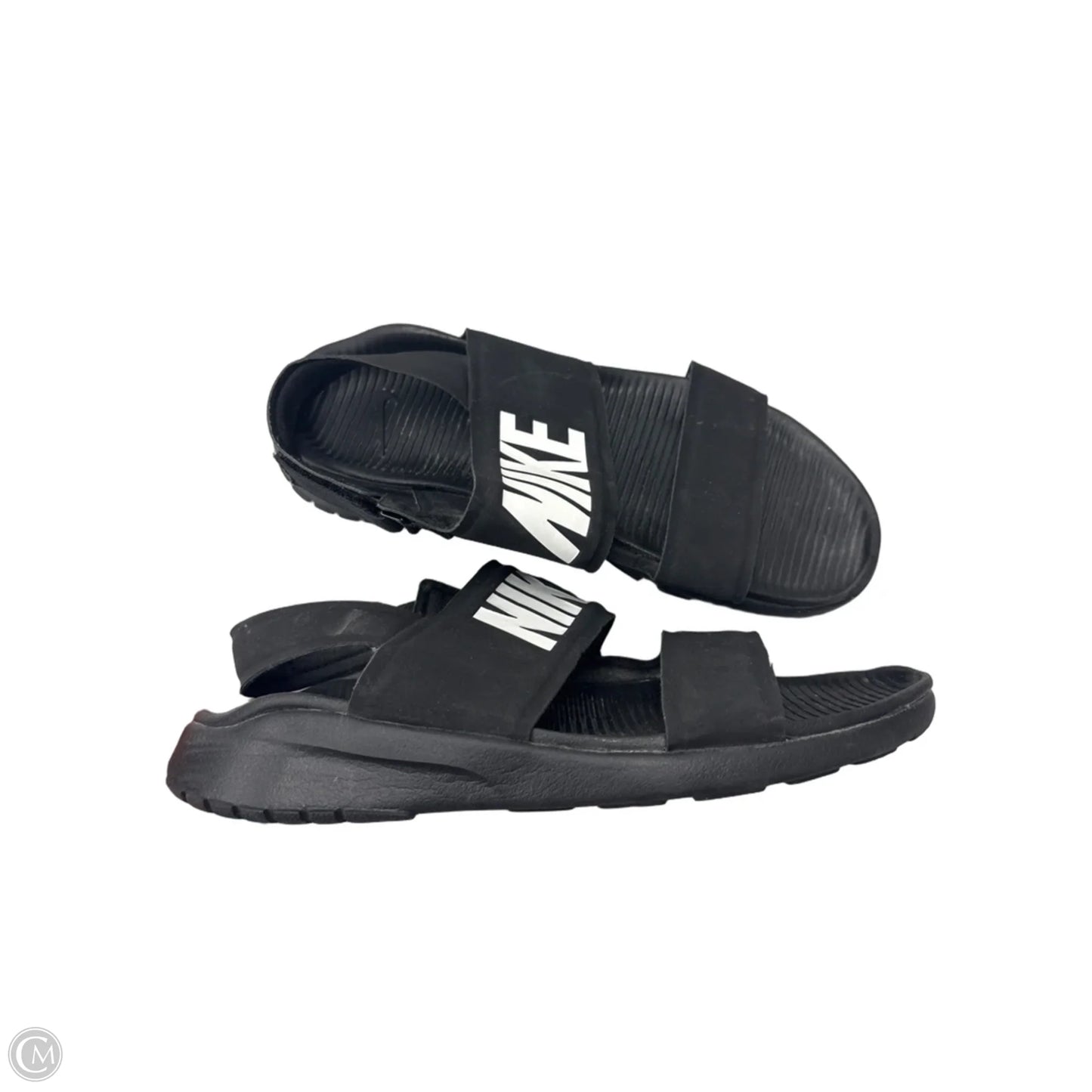 Sandals Sport By Nike In Black & White, Size: 8