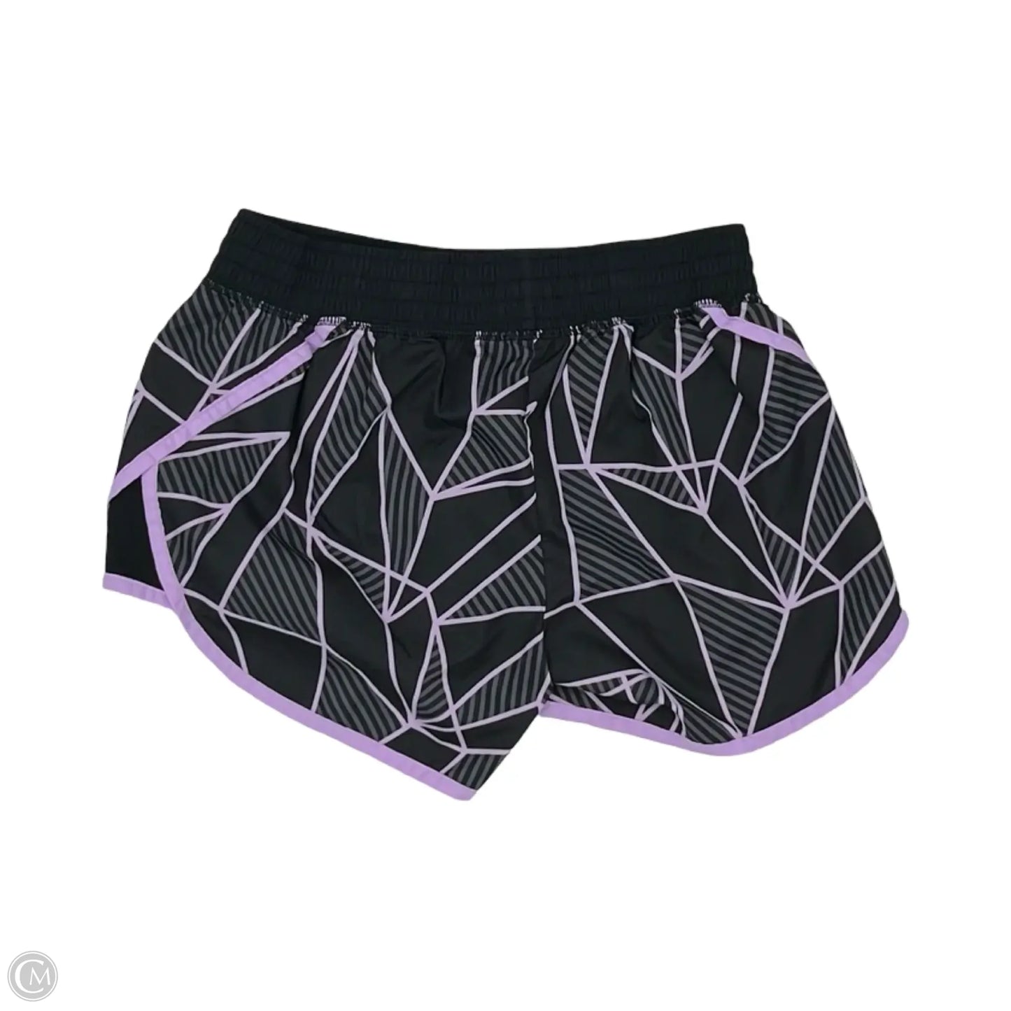Athletic Shorts By Champion In Black & Pink, Size: S