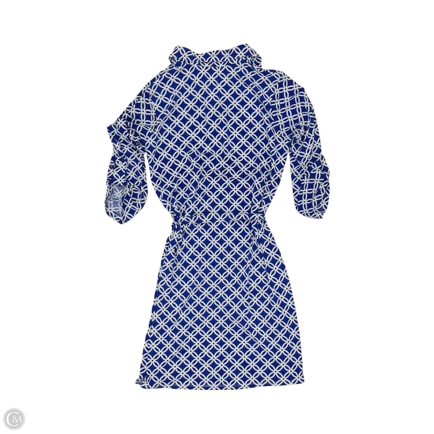 Dress Work By Ny Collection In Blue & White, Size: Mp