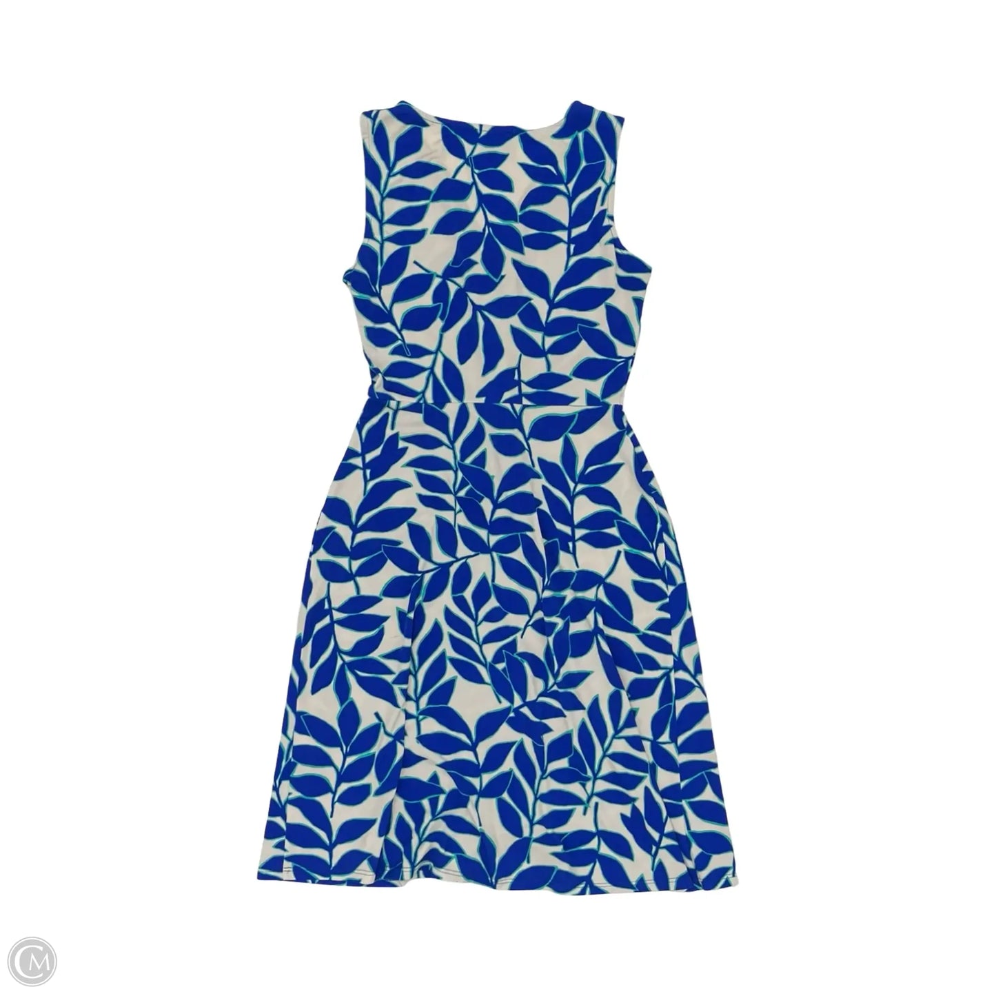 Dress Party Midi By Leota In Blue & White, Size: S