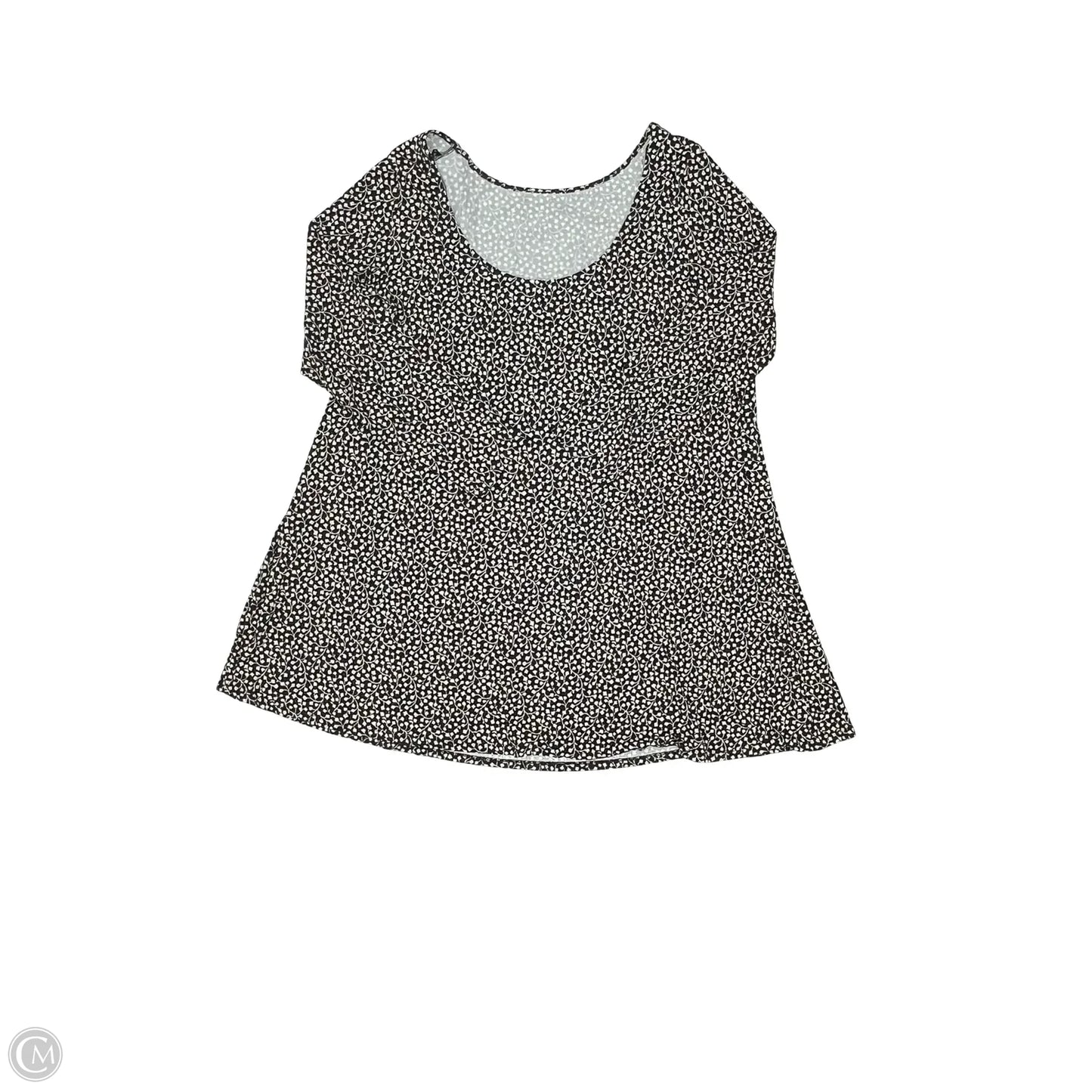 Dress Casual Short By Old Navy In Black & White, Size: 2x