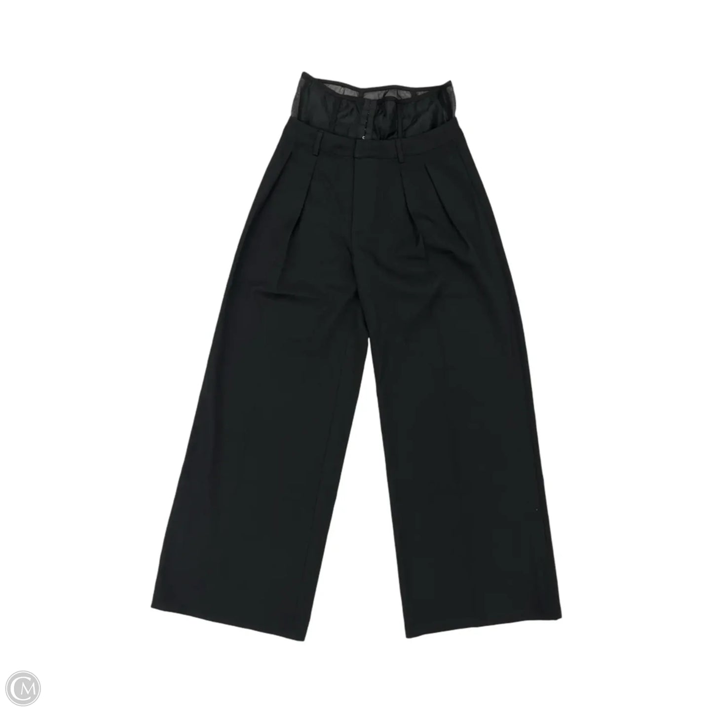 Pants Wide Leg By Cider In Black, Size: M