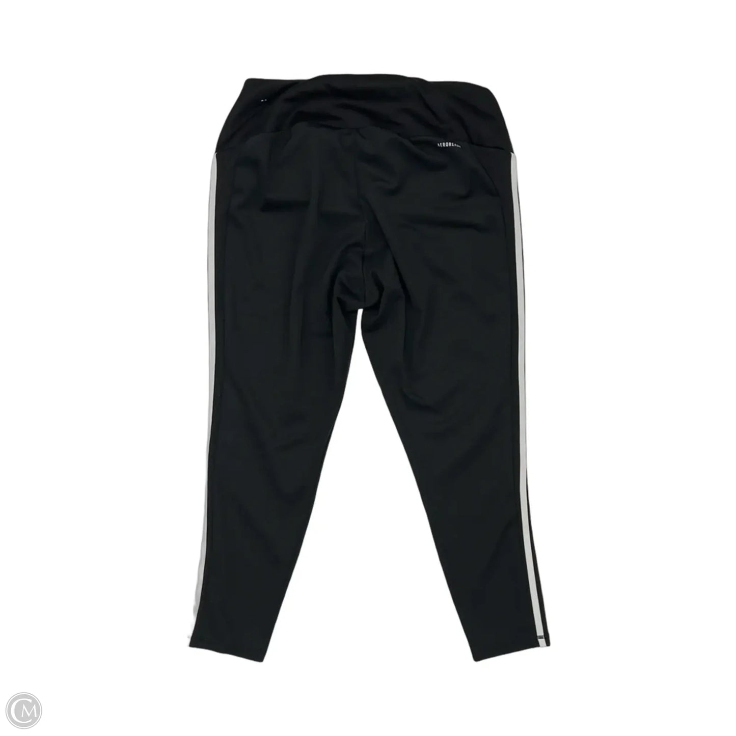 Athletic Leggings By Adidas In Black & White, Size: 2x