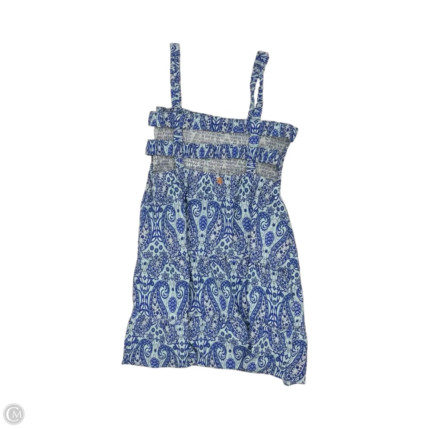 Dress Party Short By Simply Southern In Blue, Size: Xxl