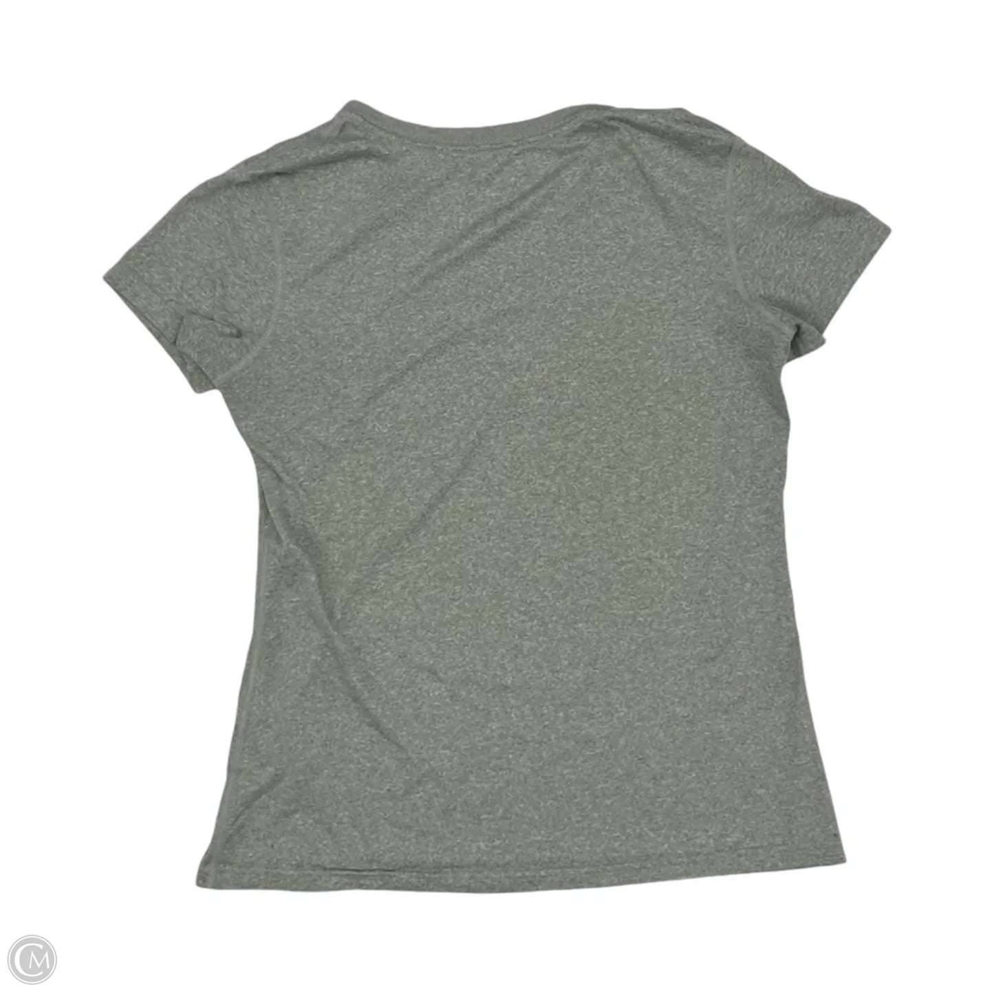Athletic Top Short Sleeve By Nike Apparel In Green, Size: M