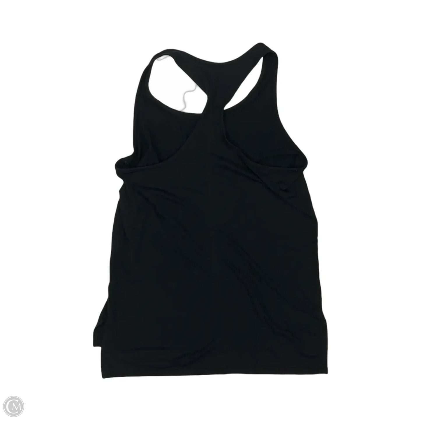 Athletic Tank Top By Nike Apparel In Black, Size: M