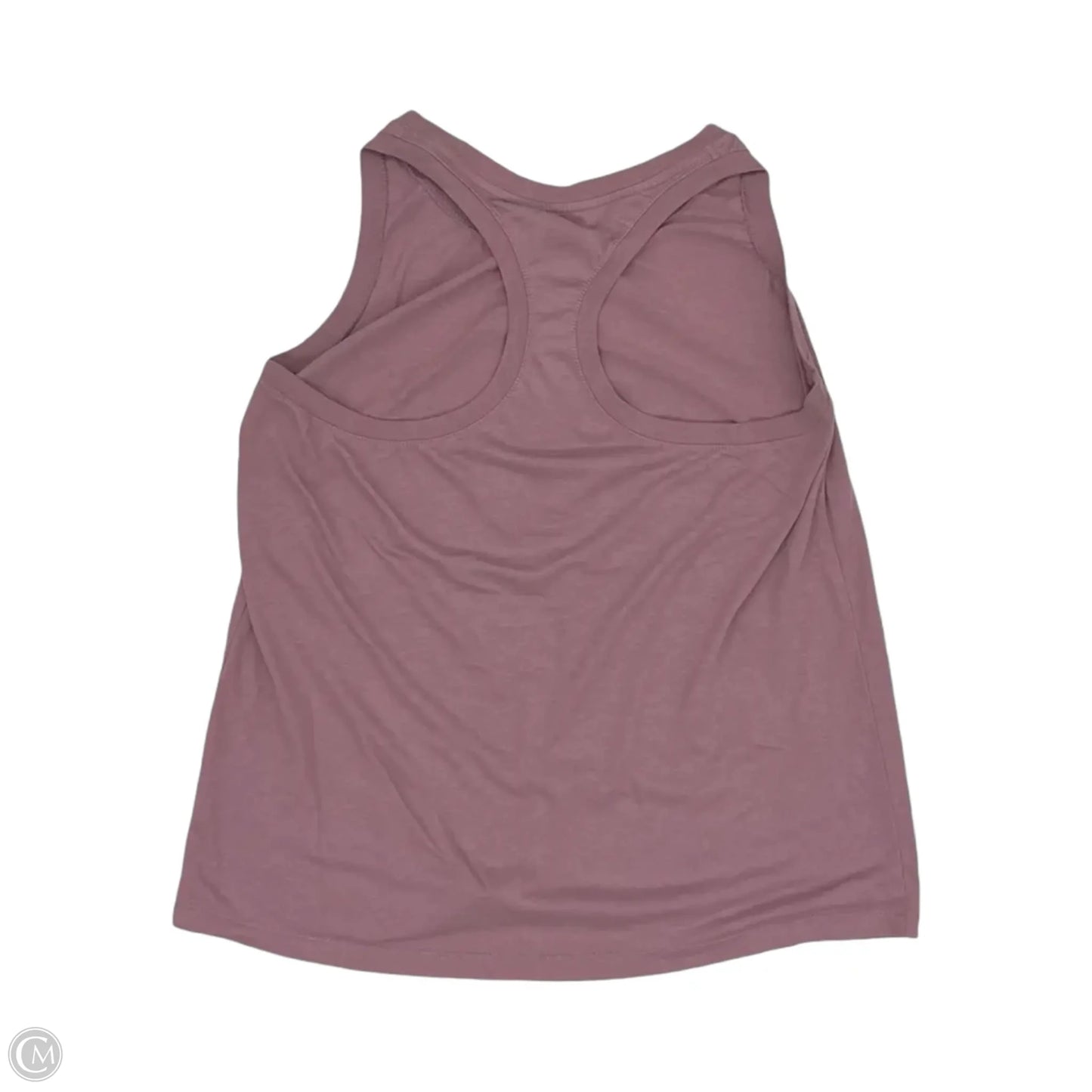 Athletic Tank Top By Nike Apparel In Mauve, Size: L