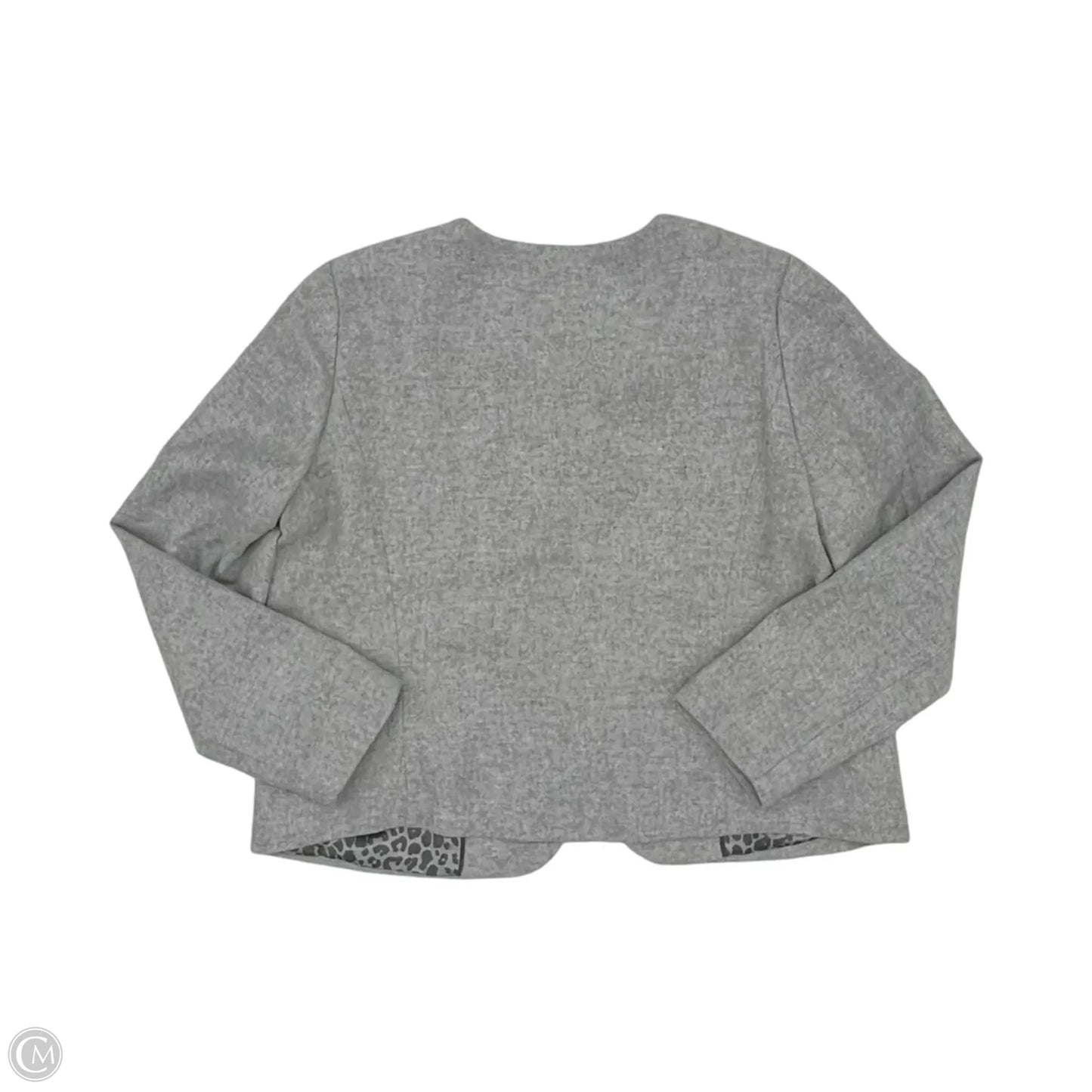 Blazer By Talbots In Grey, Size: 16