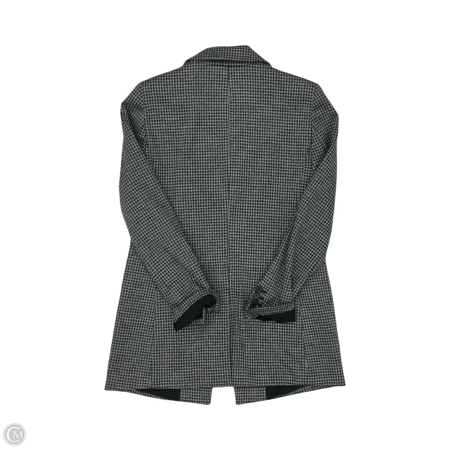 Blazer By Loft In Black & Grey, Size: 0