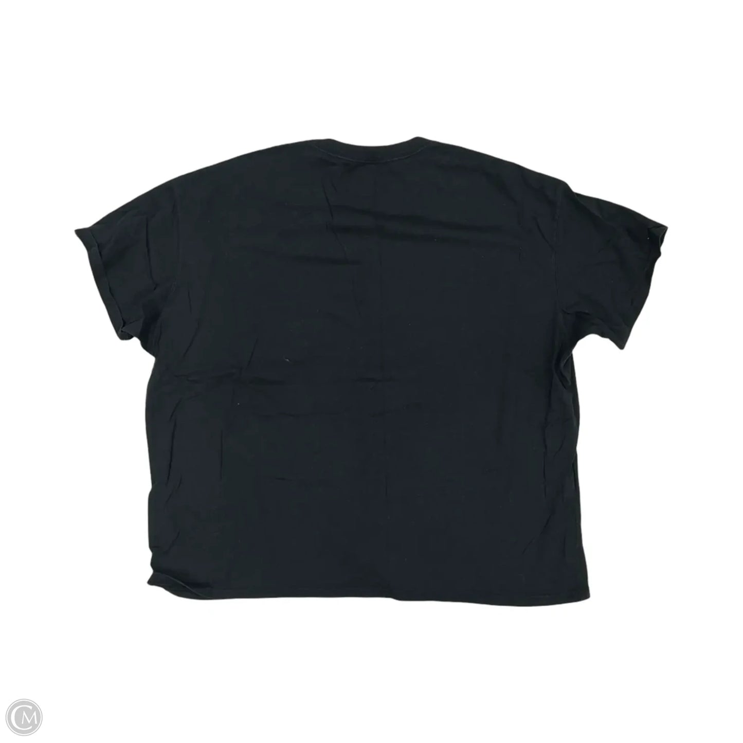 Athletic Top Short Sleeve By Nike Apparel In Black, Size: 3x