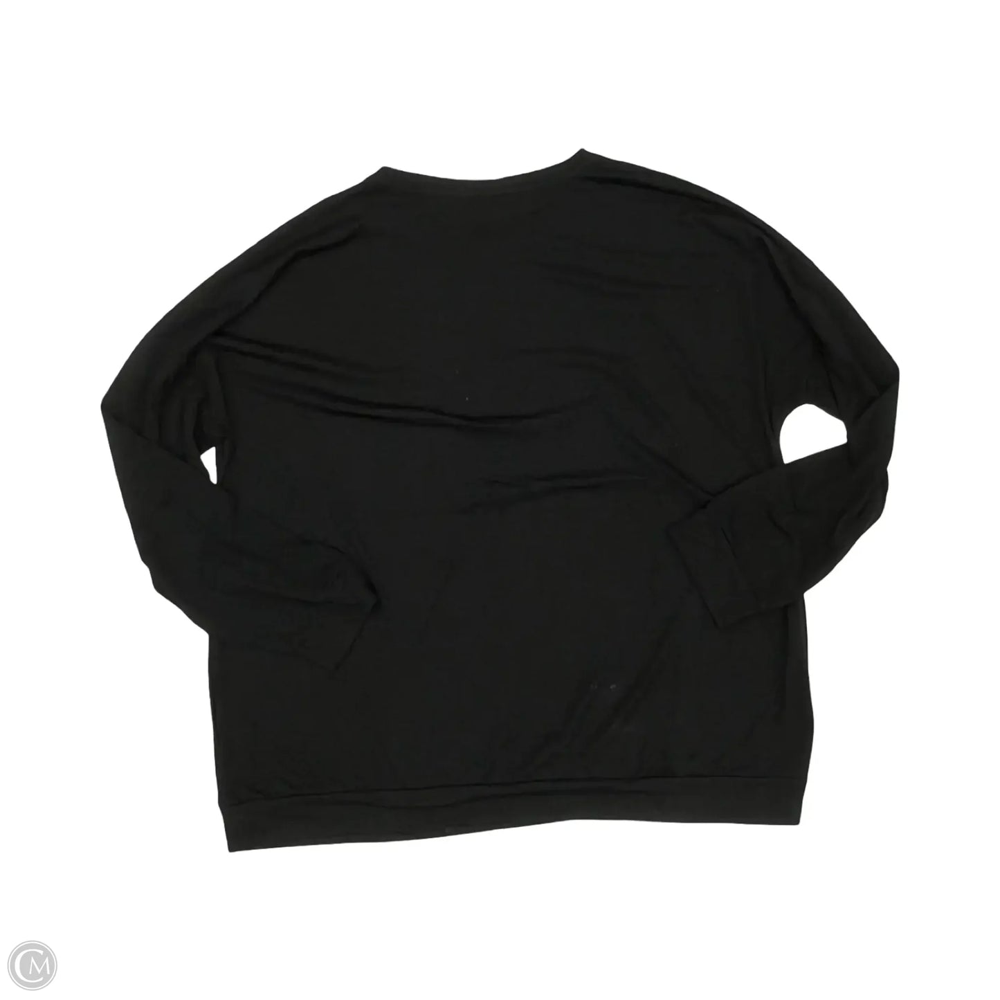 Top Long Sleeve By Cme In Black, Size: 3x