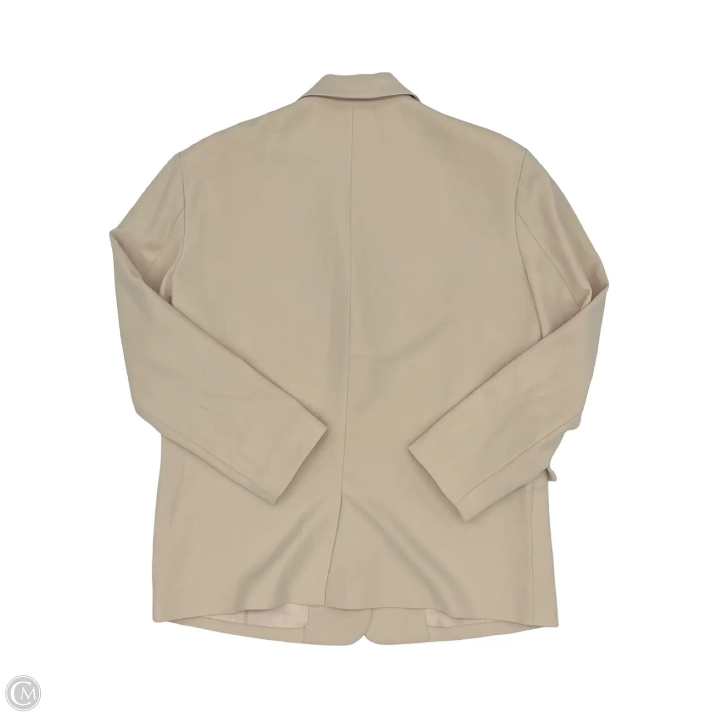 Blazer By Clothes Mentor In Cream, Size: M