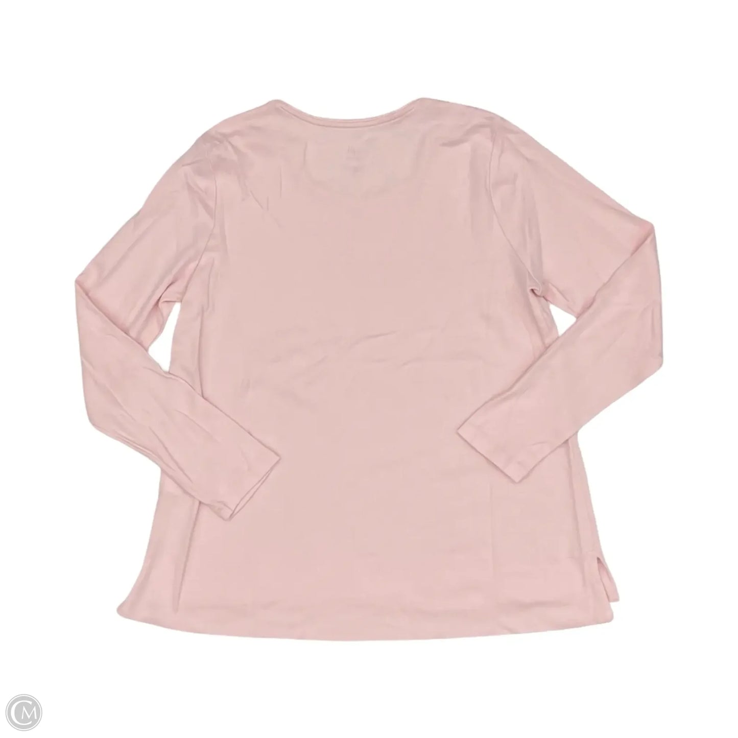 Top Long Sleeve By J. Jill In Pink, Size: Mp