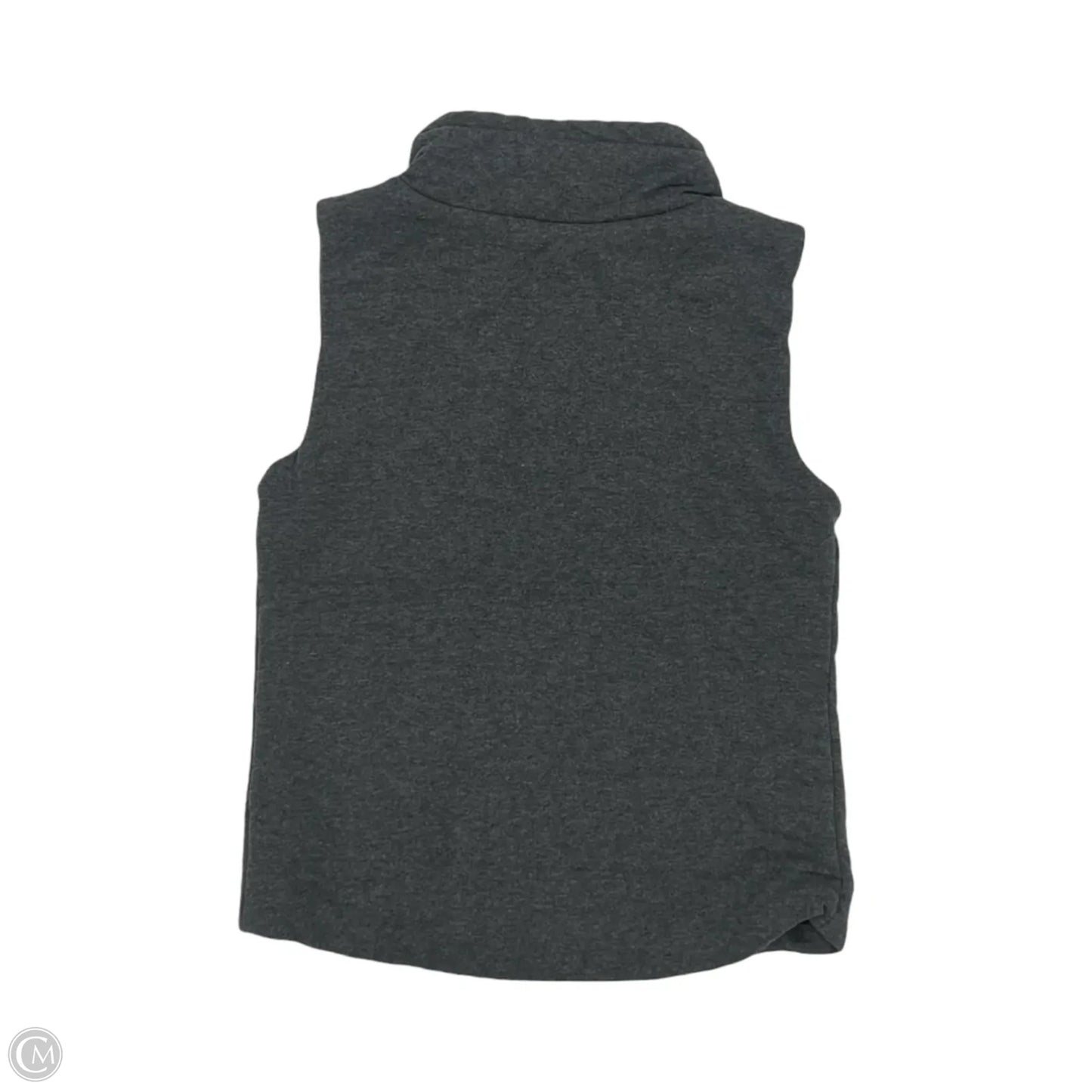 Vest Puffer & Quilted By Grace & Lace In Grey, Size: S