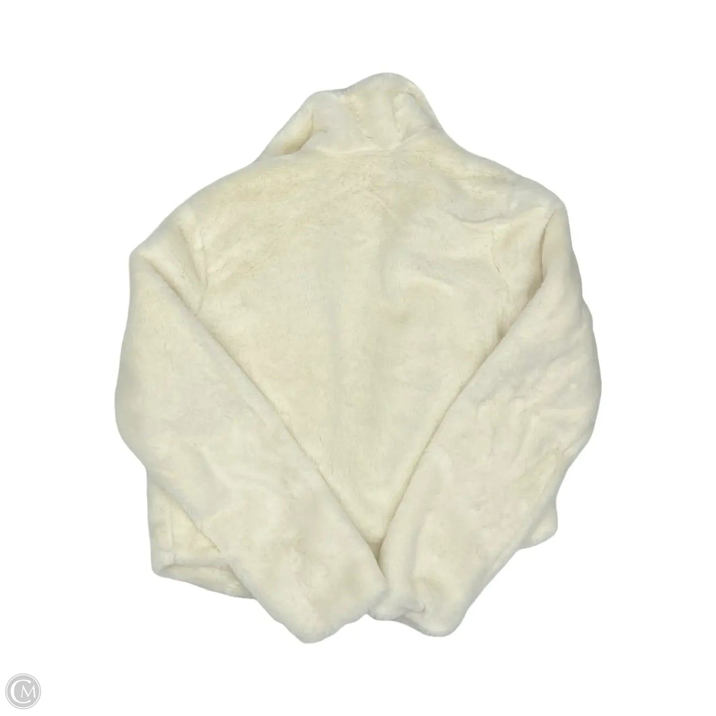 Jacket Faux Fur & Sherpa By Thread And Supply In Cream, Size: M