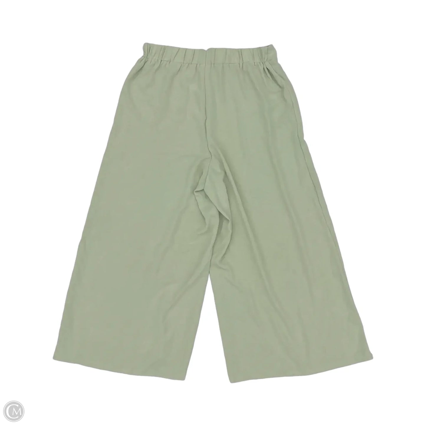 Pants Wide Leg By Clothes Mentor In Green, Size: L