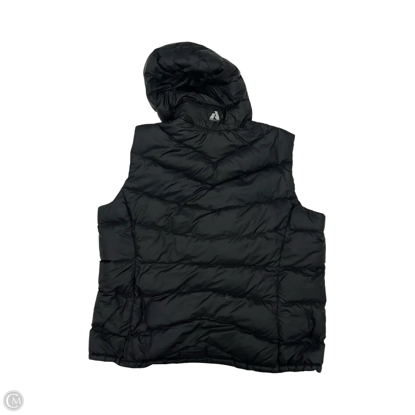 Vest Puffer & Quilted By Eddie Bauer In Black, Size: 2x