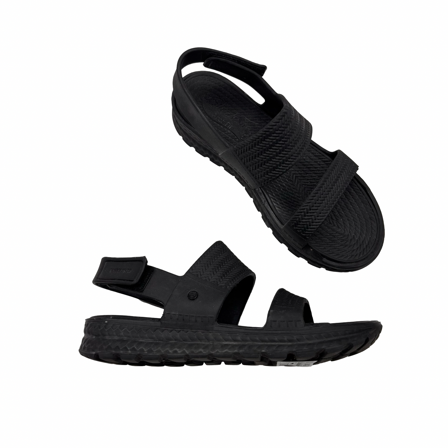 Sandals Sport By Skechers In Black, Size:8