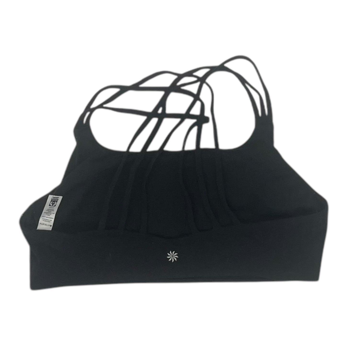 Athletic Bra By Athleta In Black, Size:Xl