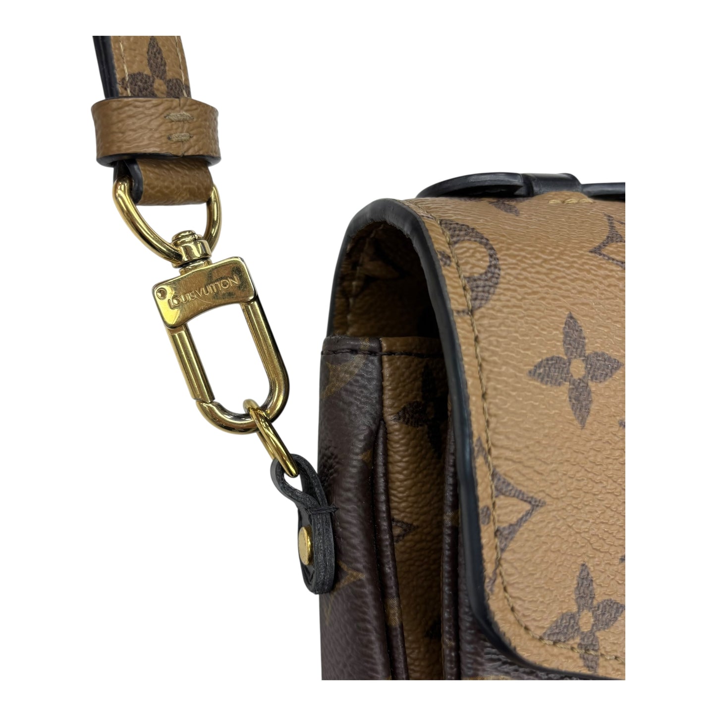 Crossbody Luxury Designer By Louis Vuitton In Brown, Size:Medium