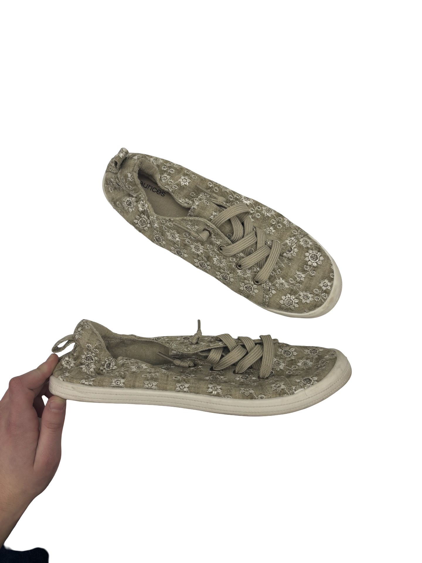 Shoes Flats By Maurices In Tan, Size:11