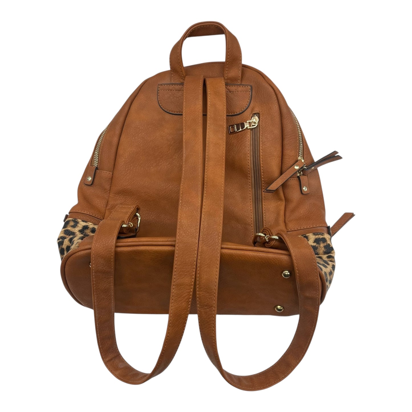 Backpack By Jen & Co In Brown, Size:Medium