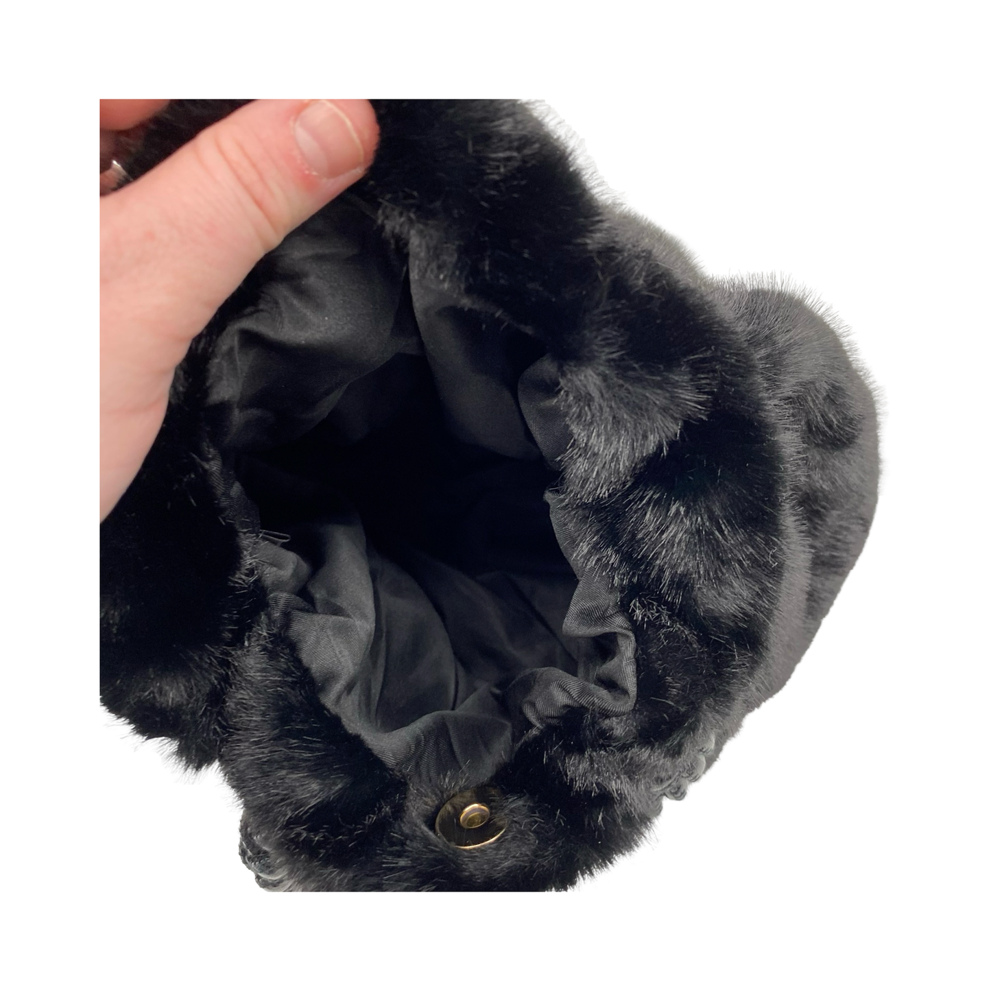 Handbag By Clothes Mentor In Black, Size:Medium