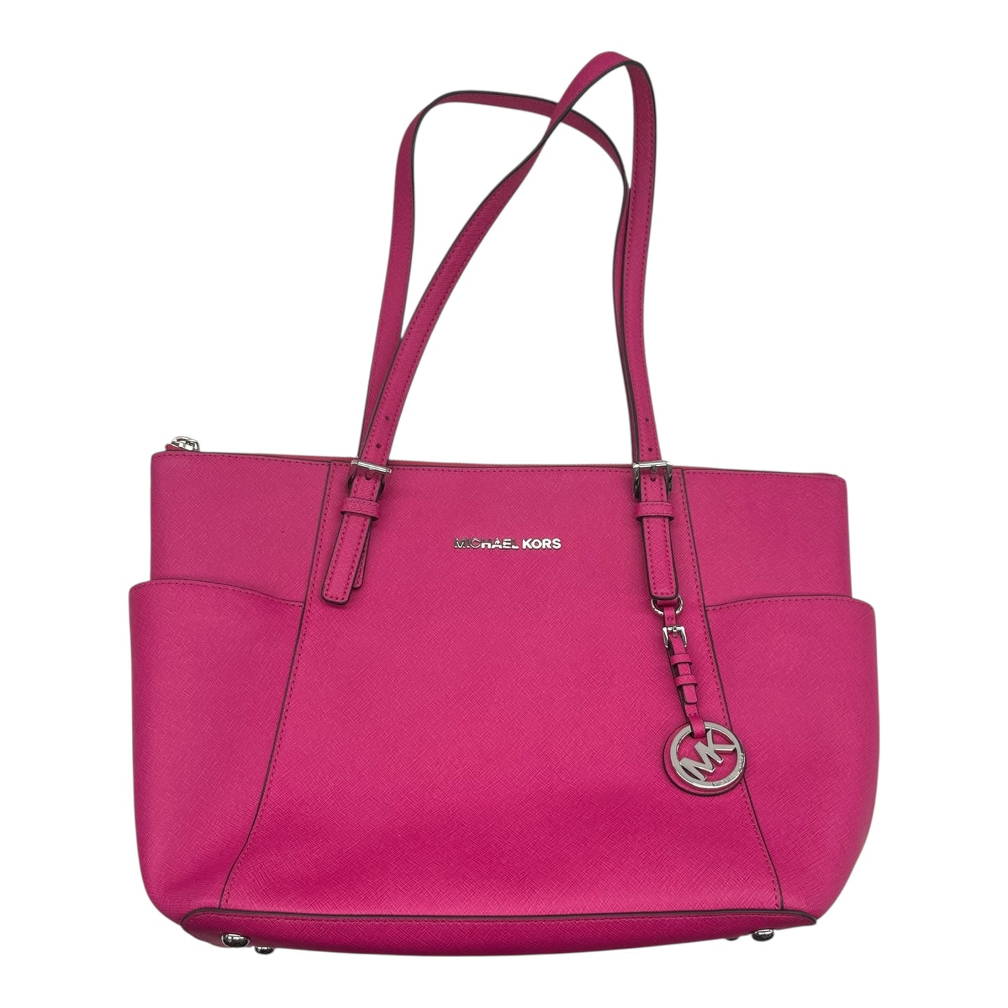 Handbag Designer By Michael Kors In Pink, Size:Large