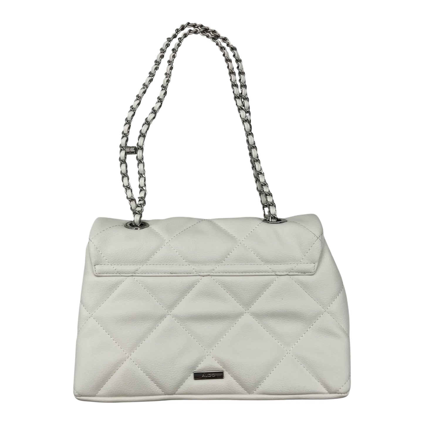 Handbag By Aldo In White, Size:Medium