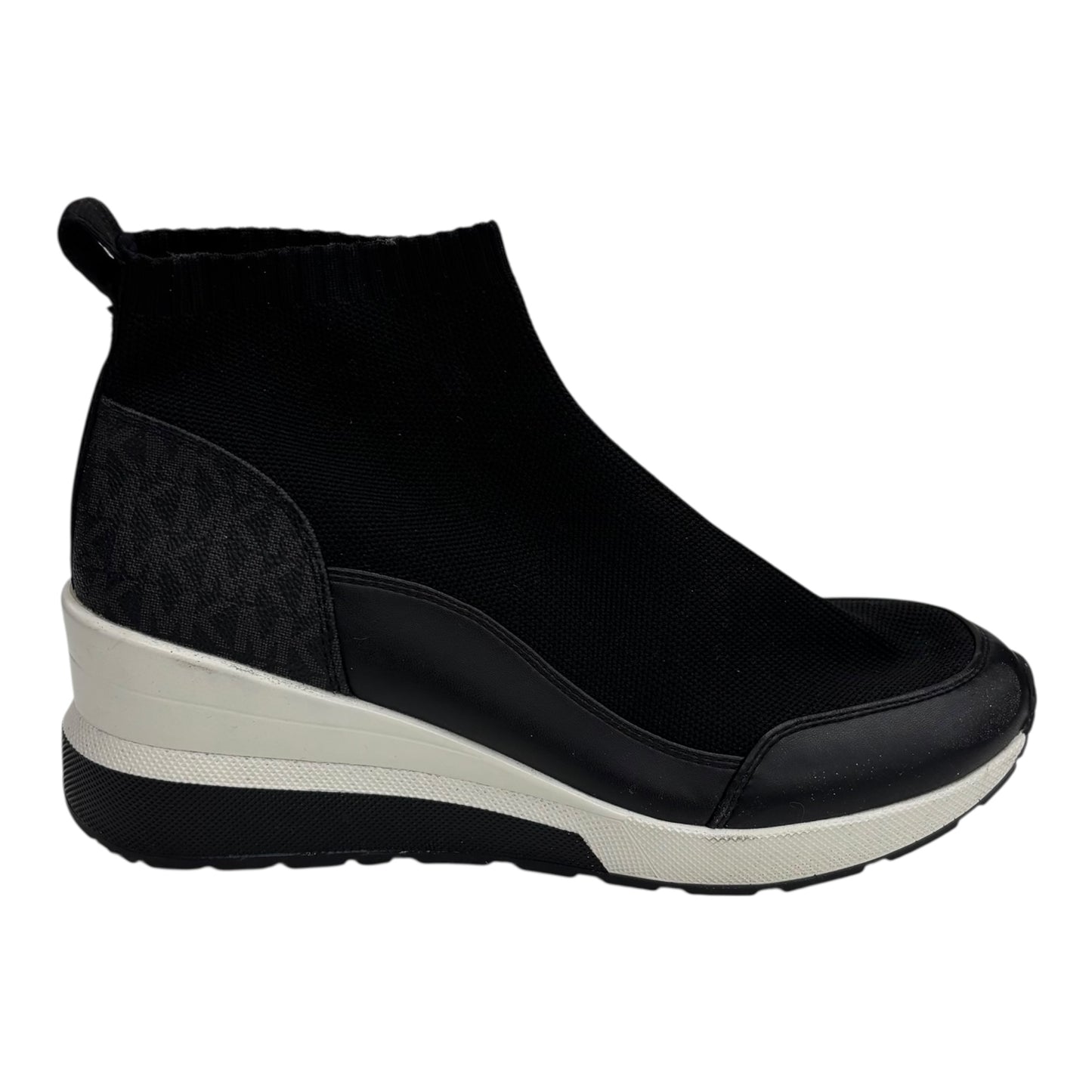 Shoes Designer By Michael Kors In Black, Size:8.5